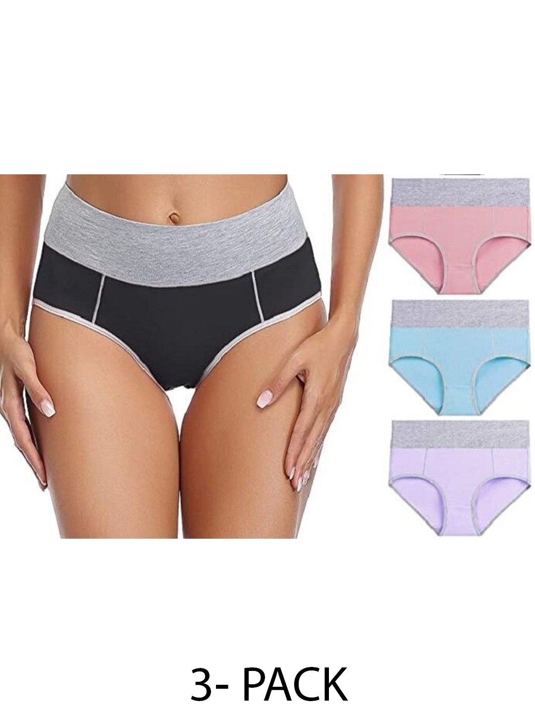 

Diving Deep Pack of 3 Hipster Briefs, Multi