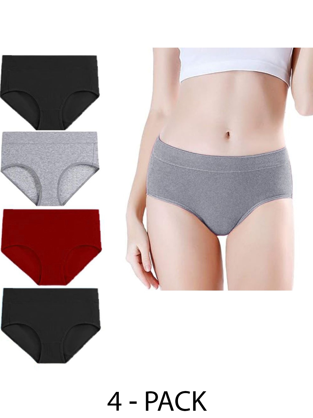

Diving Deep Pack of 4 Hipster Briefs, Multi