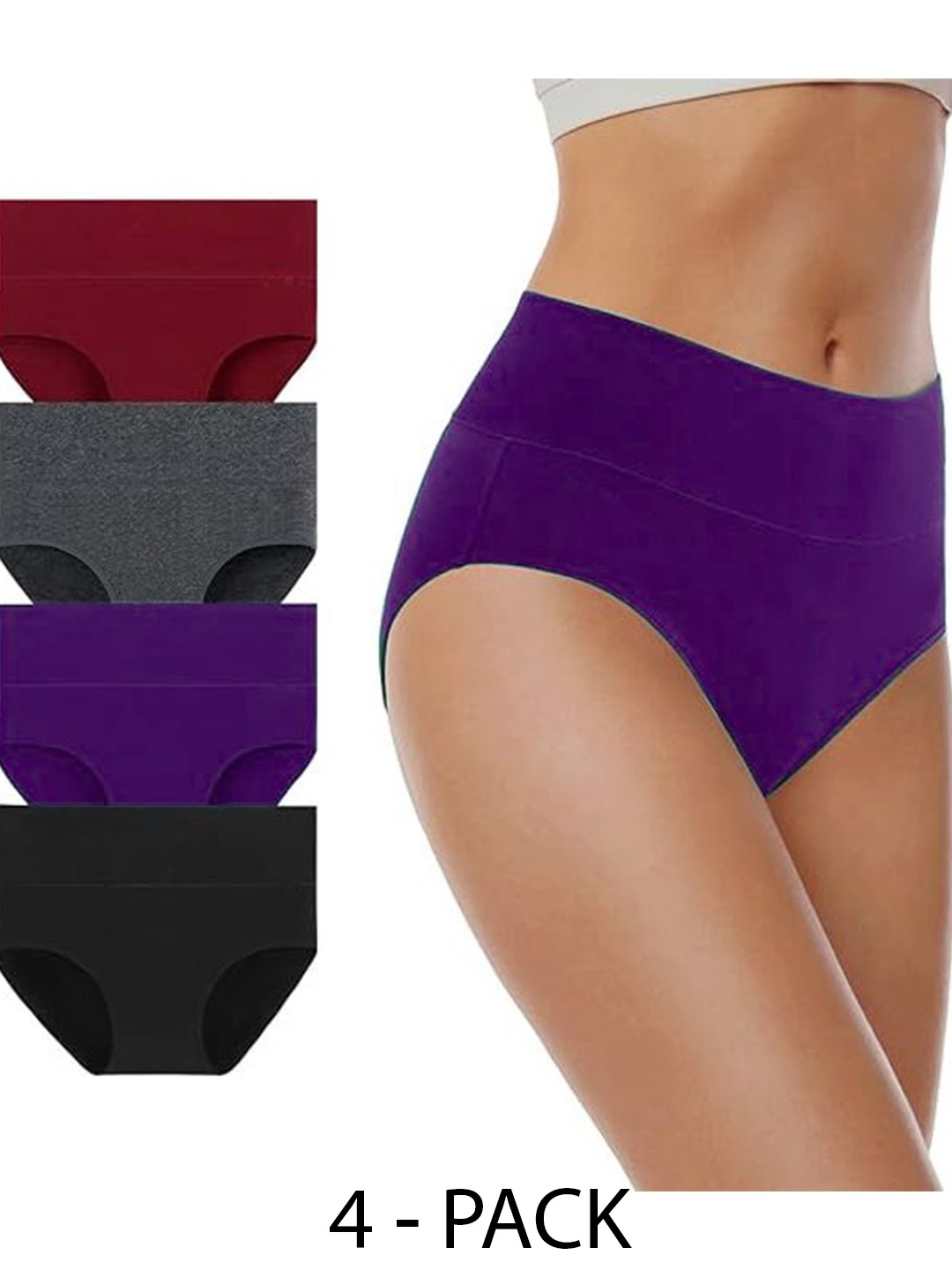 

Diving Deep Pack of 4 Hipster Briefs, Multi