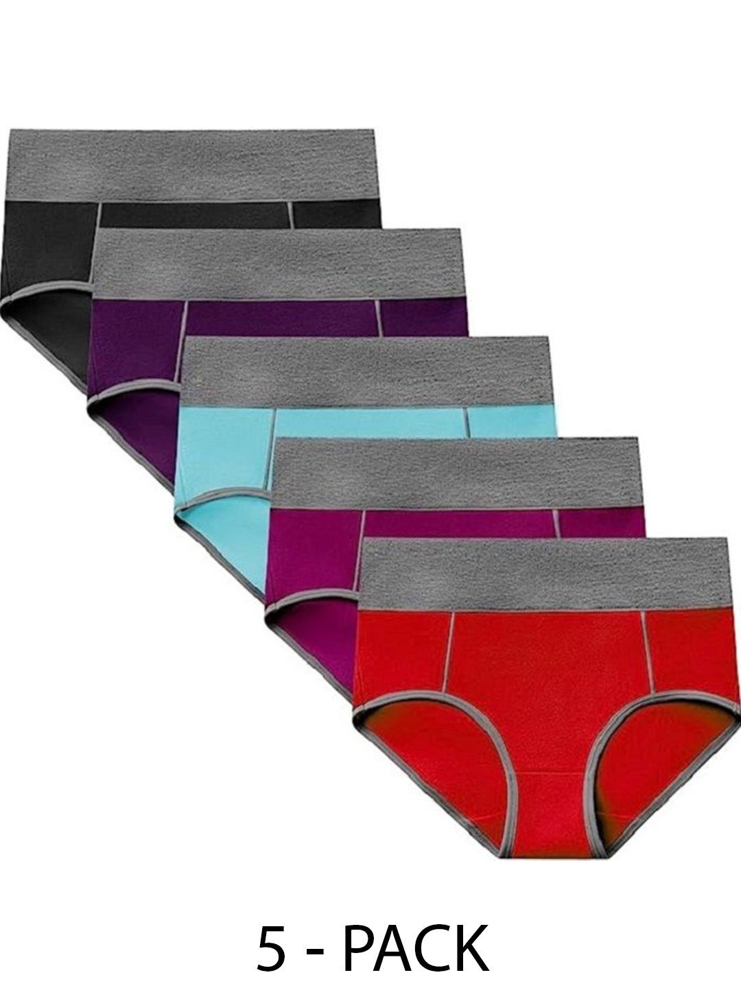 

Diving Deep Pack of 5 Hipster Briefs, Multi