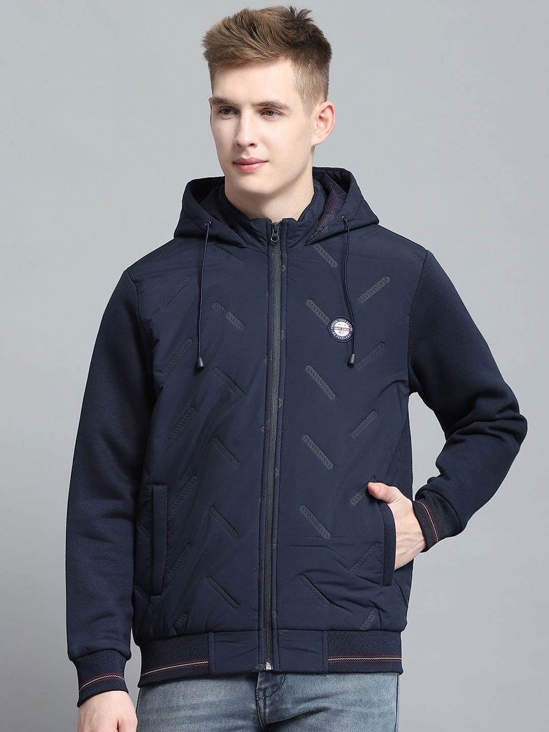 

Monte Carlo Men Hooded Sweatshirt, Navy blue