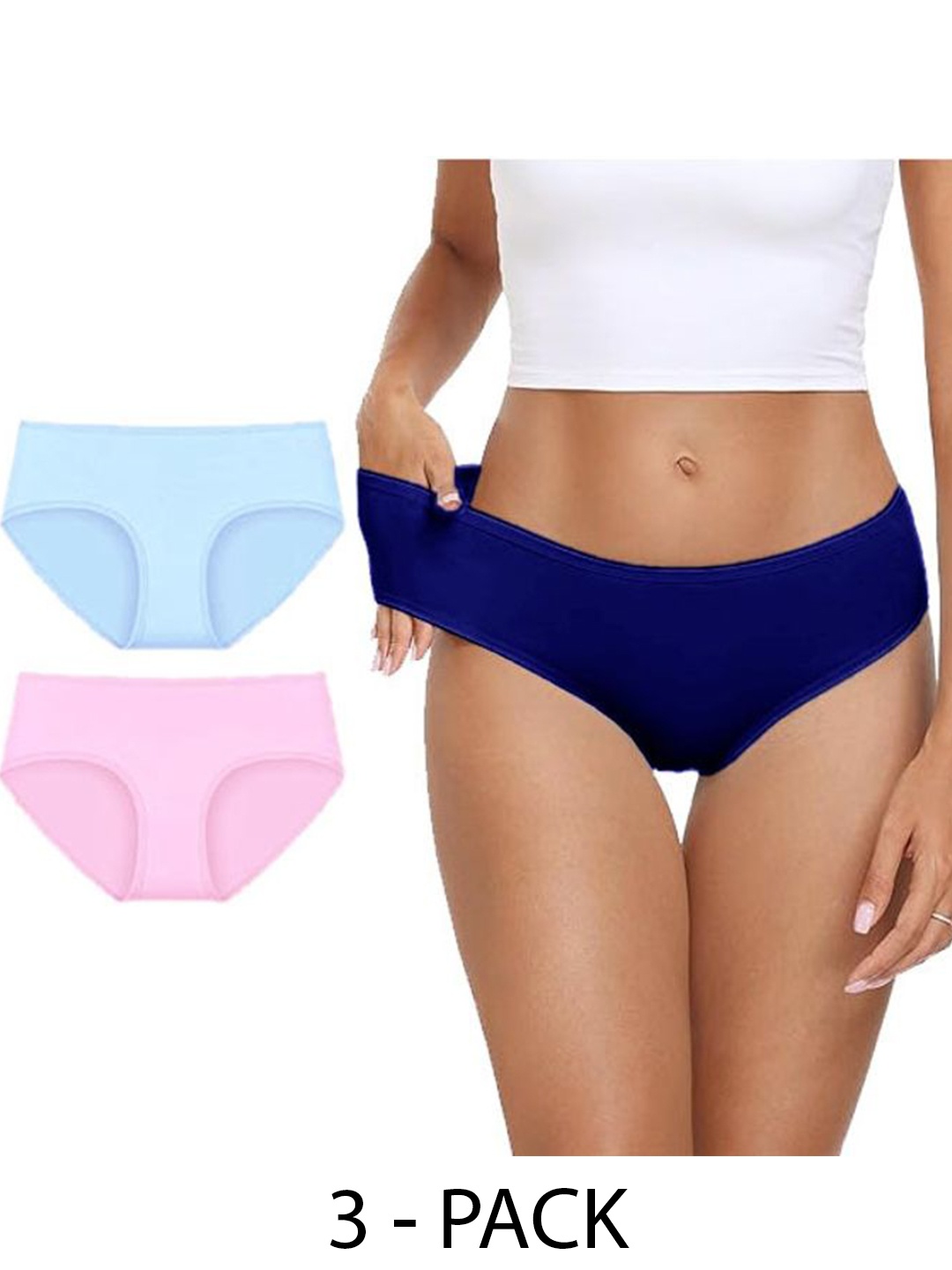 

Diving Deep Pack of 3 Hipster Briefs, Multi