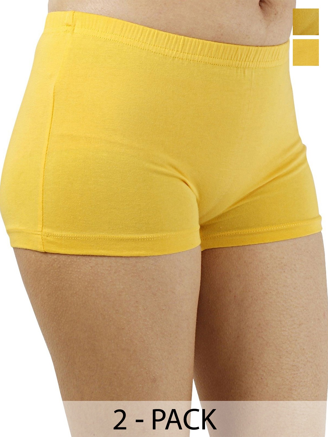 

Diving Deep Pack of 2 Boy Shorts Briefs, Yellow