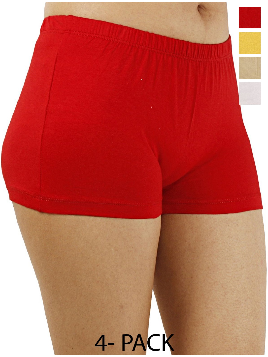 

Diving Deep Pack of 4 Boy Shorts Briefs, Multi