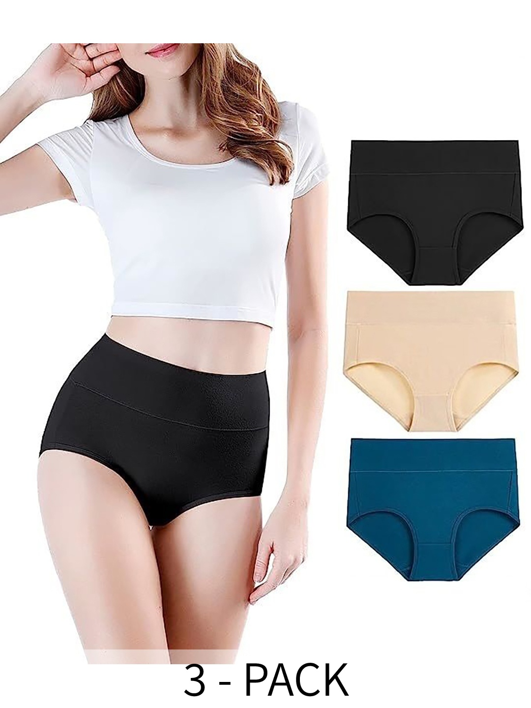 

Diving Deep Pack of 3 Hipster Briefs, Multi
