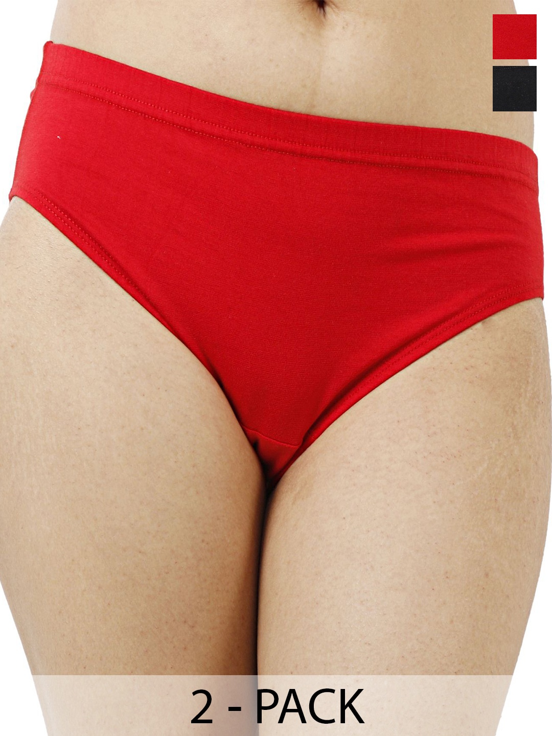 

Diving Deep Pack of 2 Hipster Briefs, Black