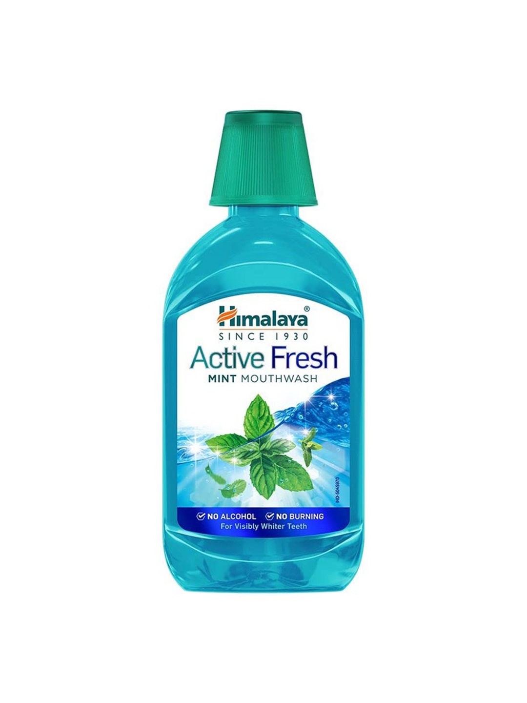 

Himalaya Active Fresh Mint Mouthwash For Whiter Teeth - 215ml, Blue