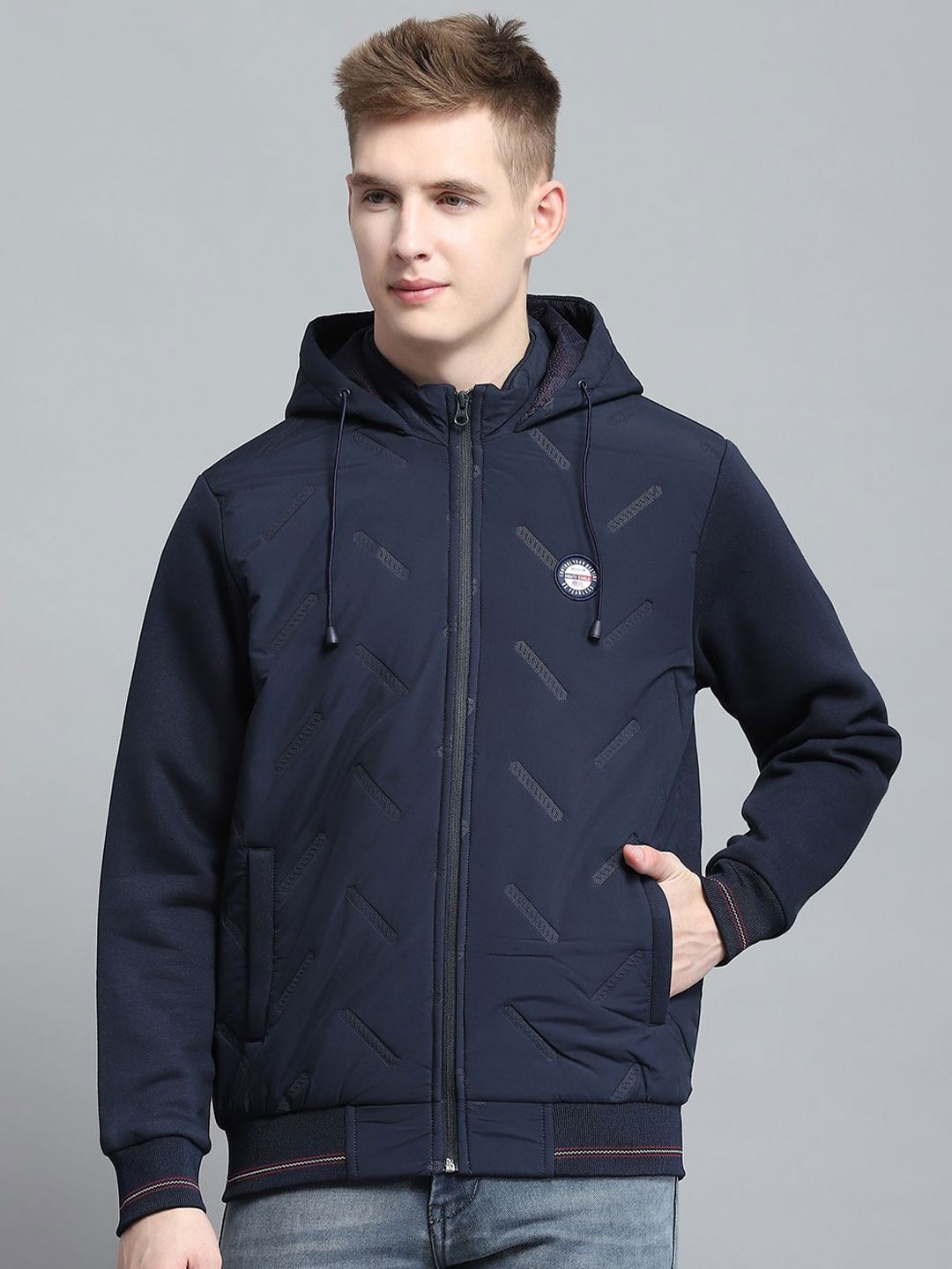 

Monte Carlo Men Hooded Sweatshirt, Navy blue