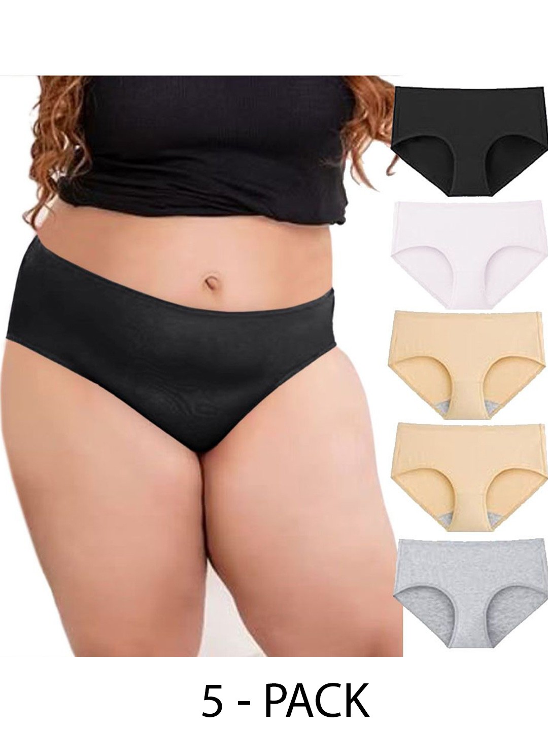 

Diving Deep Pack of 5 Hipster Briefs, Multi
