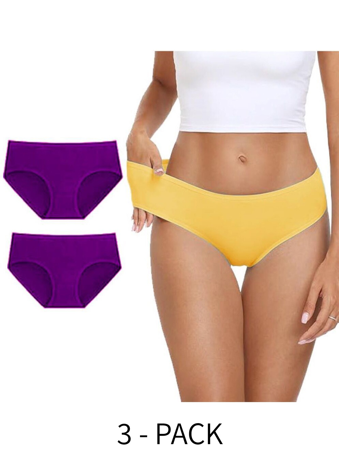 

Diving Deep Pack of 3 Hipster Briefs, Multi