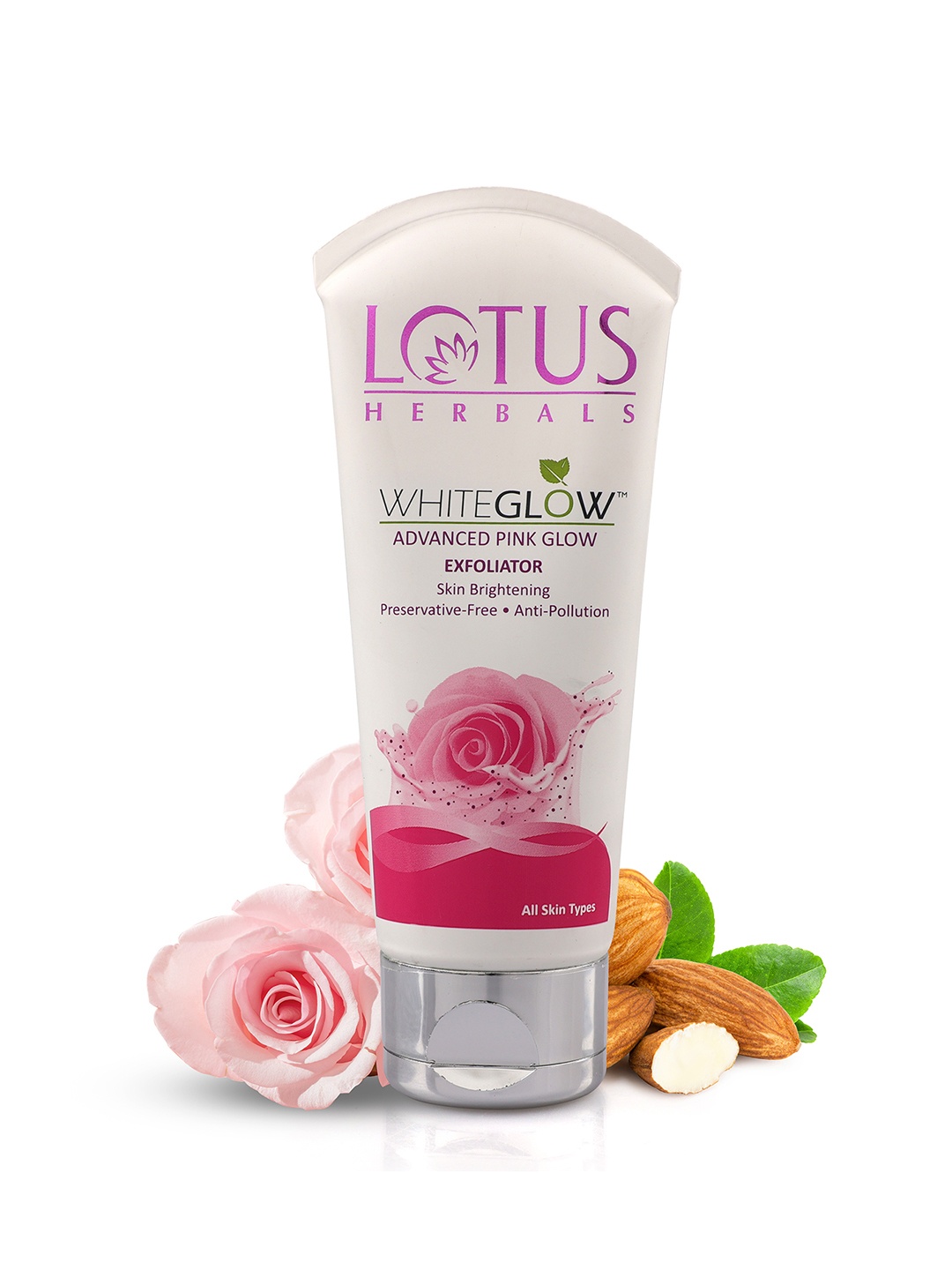 

Lotus Herbals Whiteglow Advanced Pink Glow Exfoliator - Brightens Skin - 100g