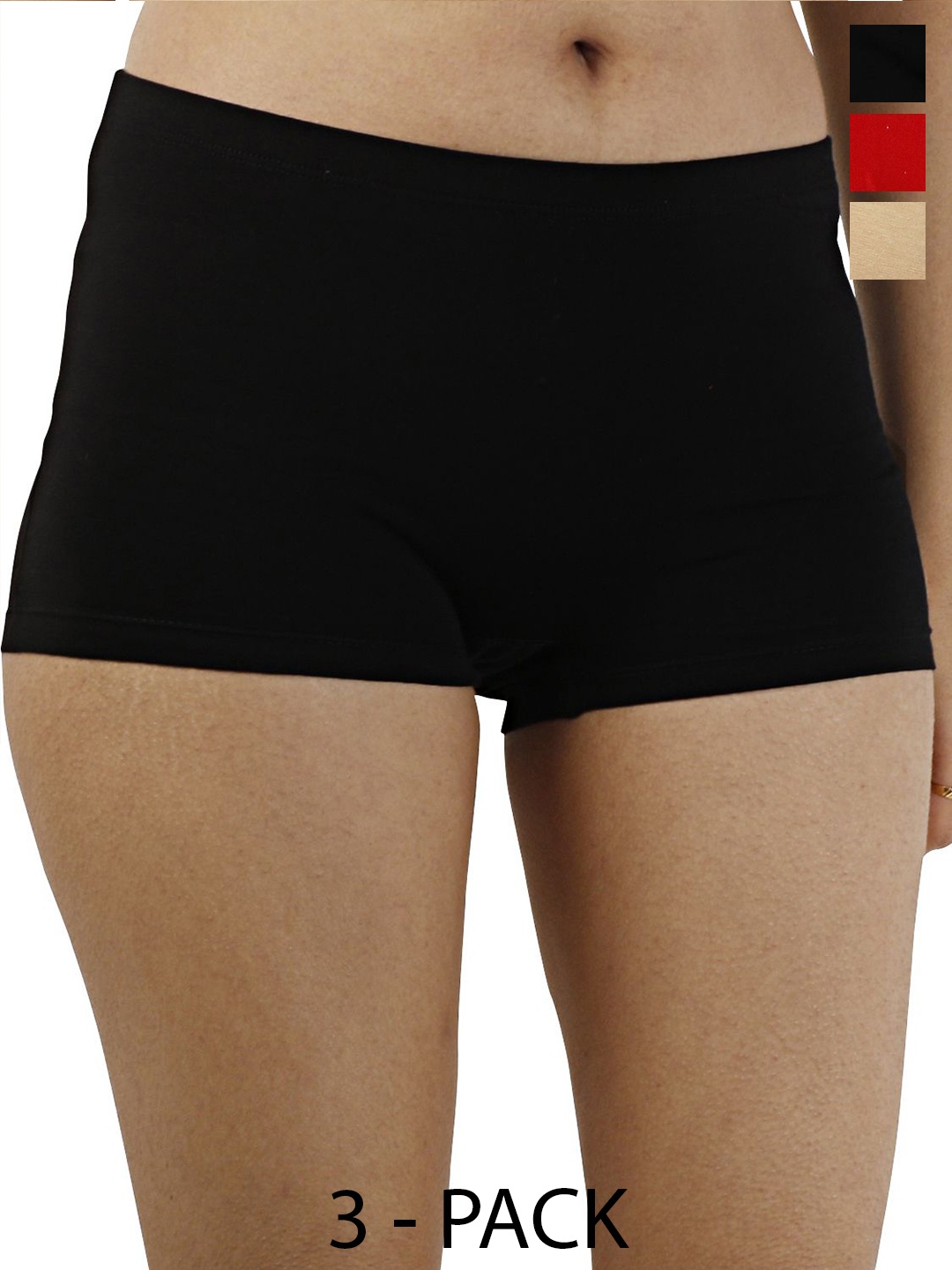

Diving Deep Pack of 3 Boy Shorts Briefs, Multi