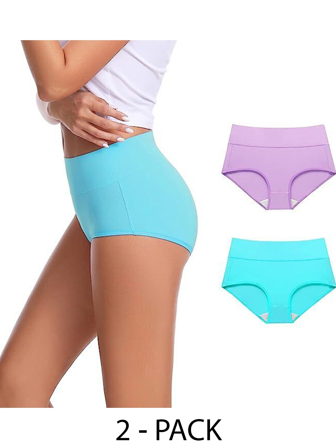 

Diving Deep Women Pack of 3 Cotton Hipster Briefs, Multi