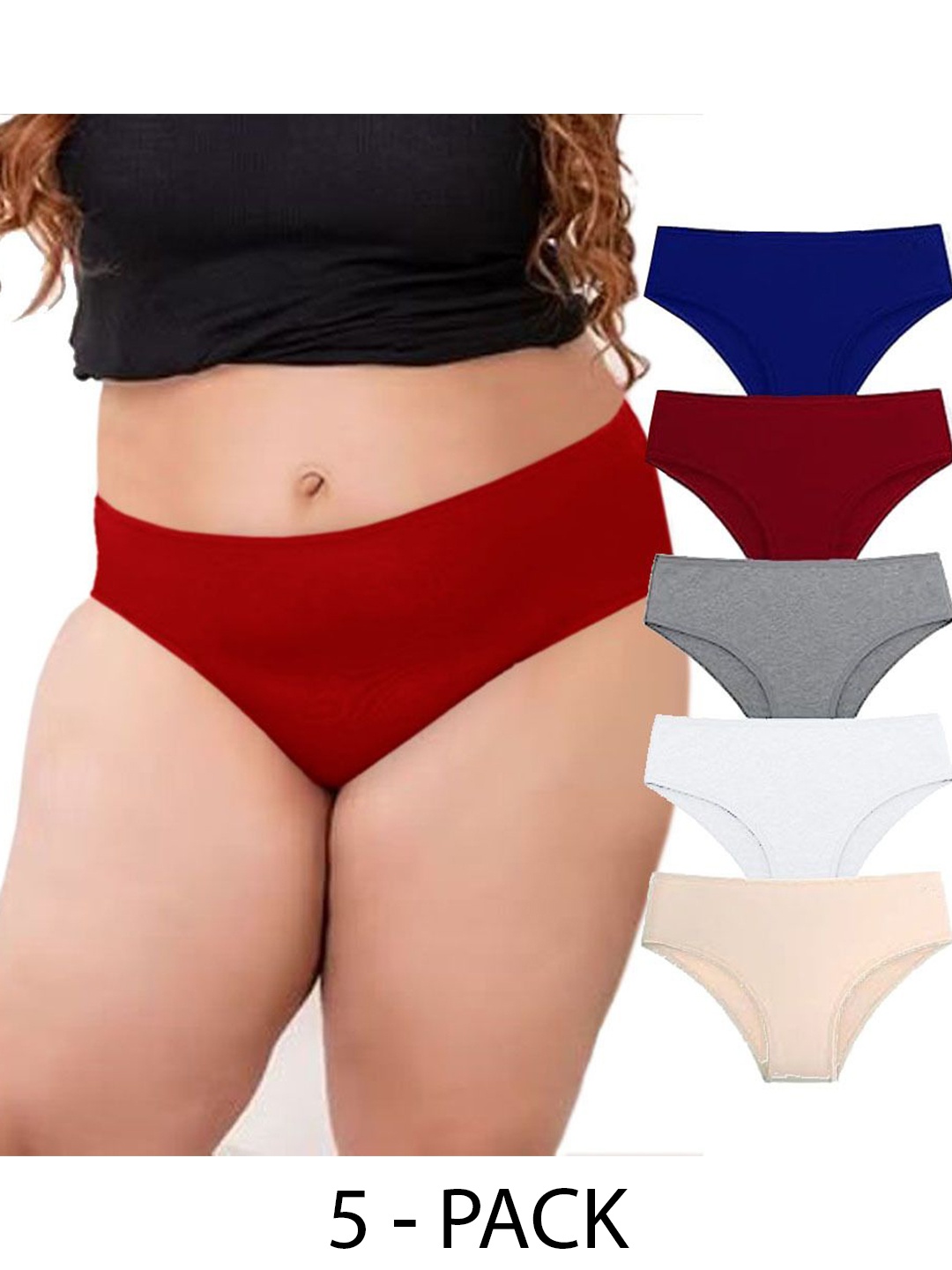 

Diving Deep Pack of 5 Hipster Briefs, Multi