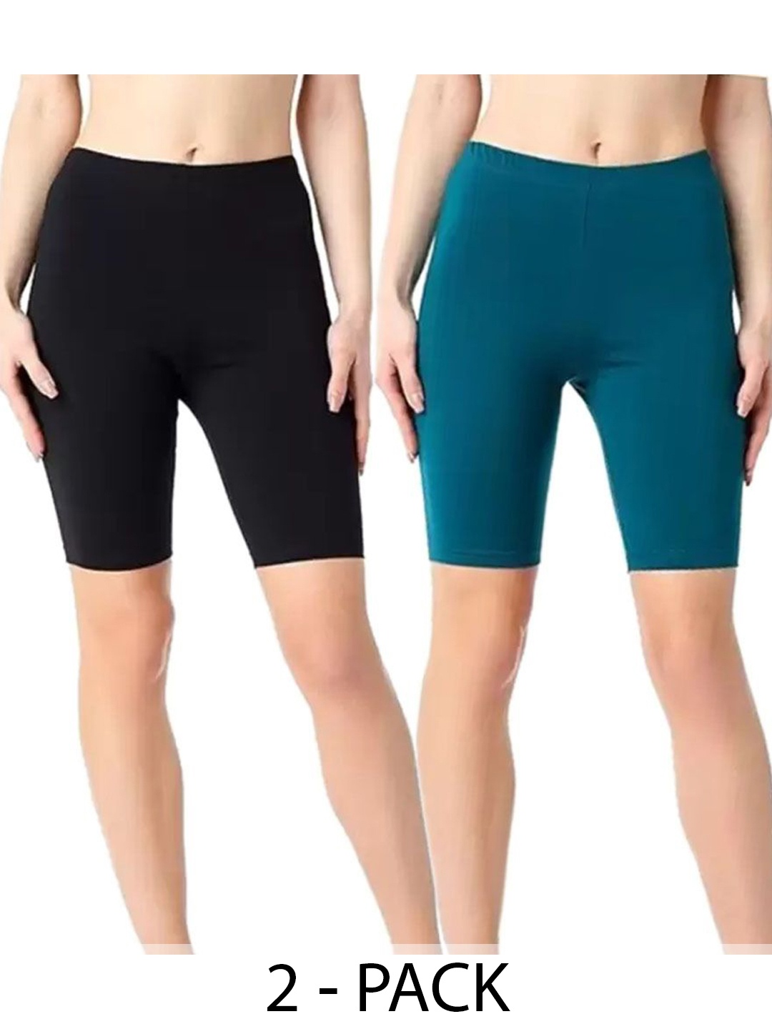 

Diving Deep Women Pack of 2 Boy Shorts Briefs, Black