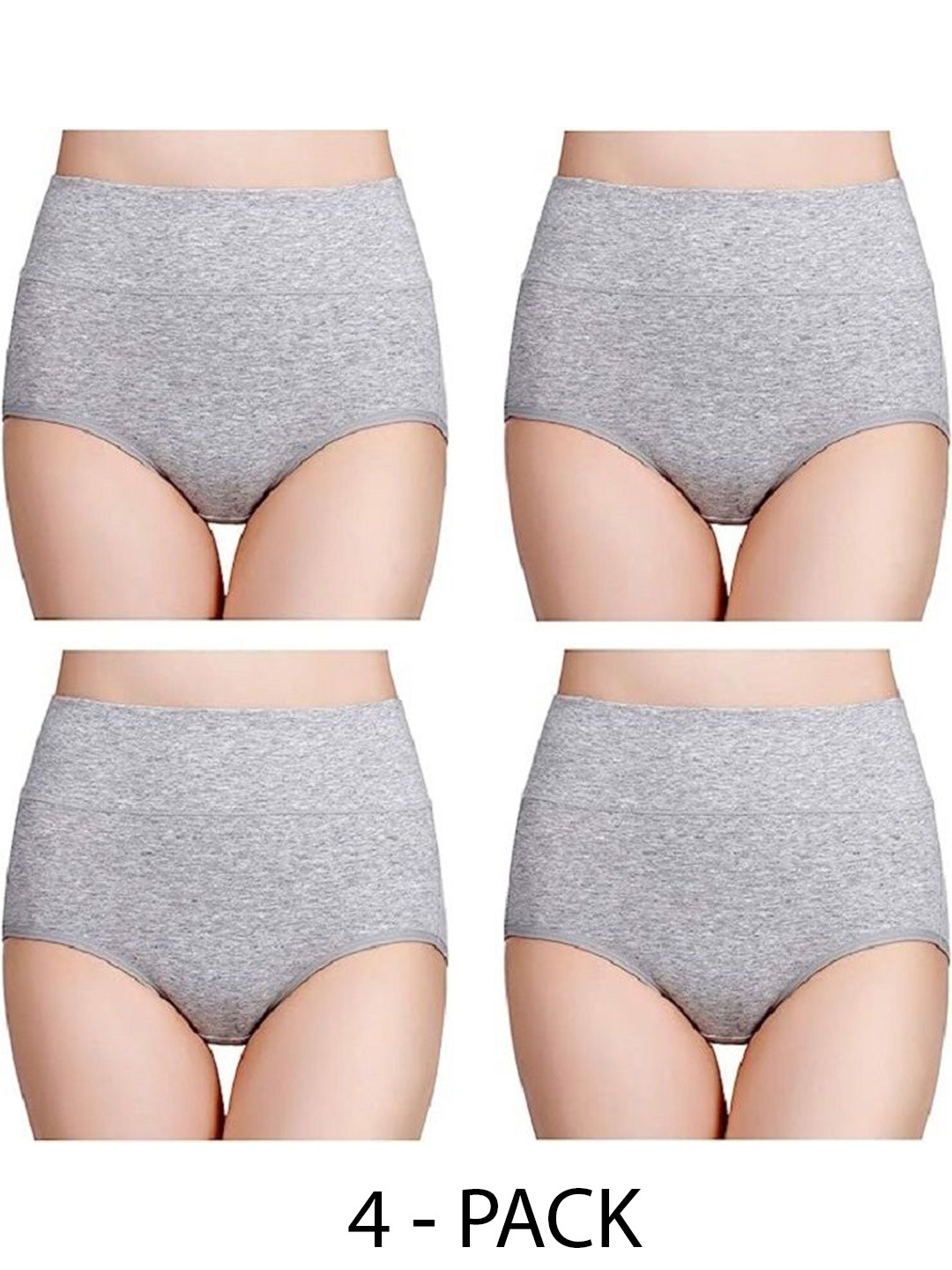 

Diving Deep Pack of 4 Hipster Briefs, Grey
