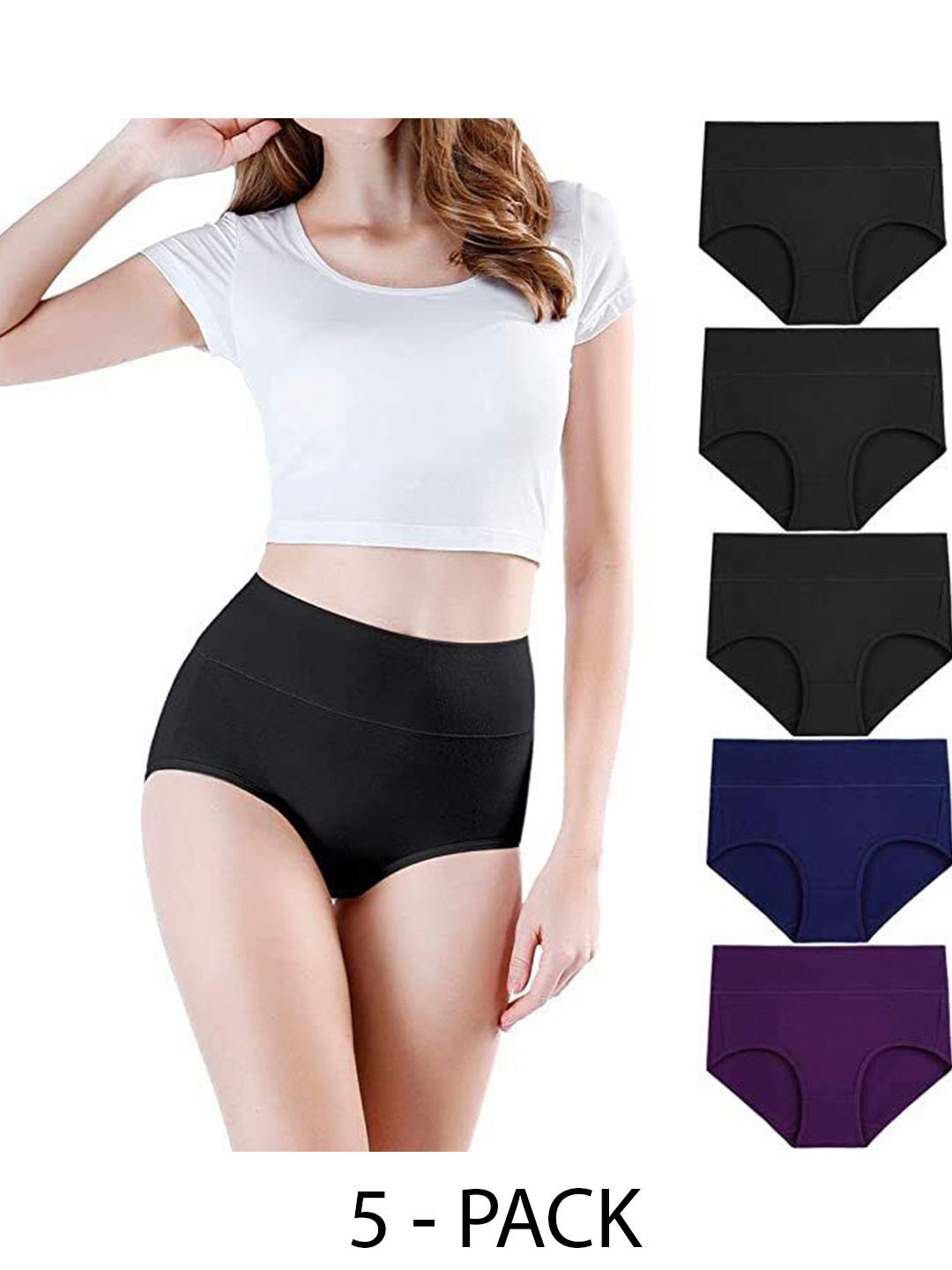 

Diving Deep Pack of 5 Hipster Briefs, Multi