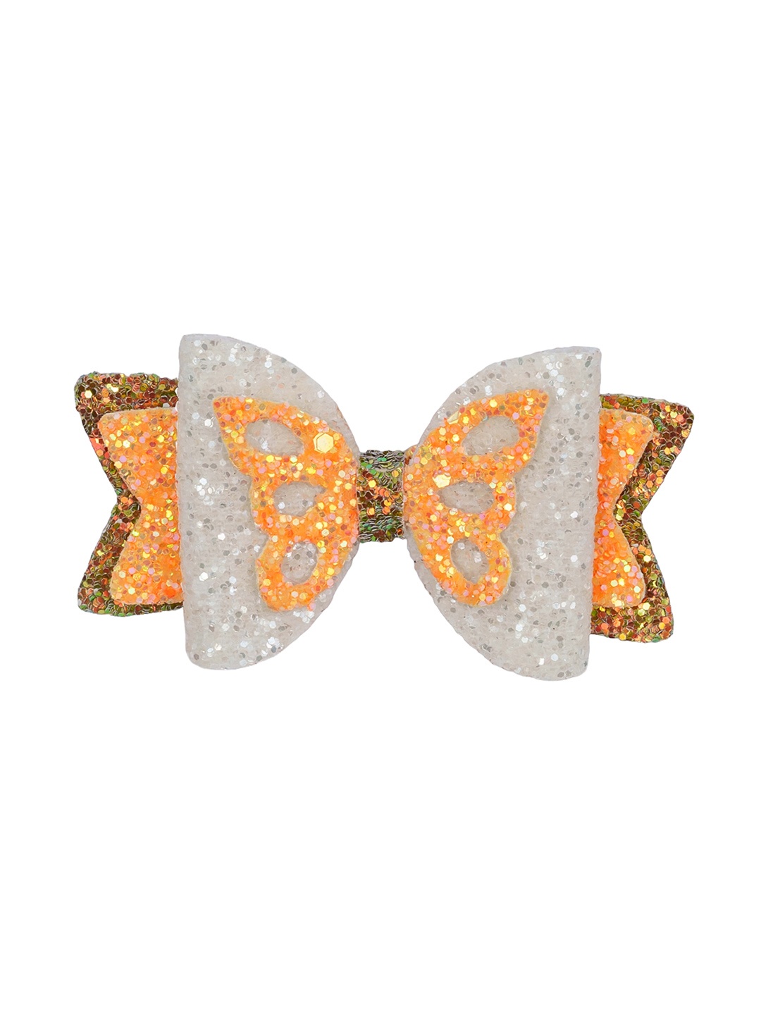 

Aye Candy Girls Embellished Alligator Hair Clip, Orange