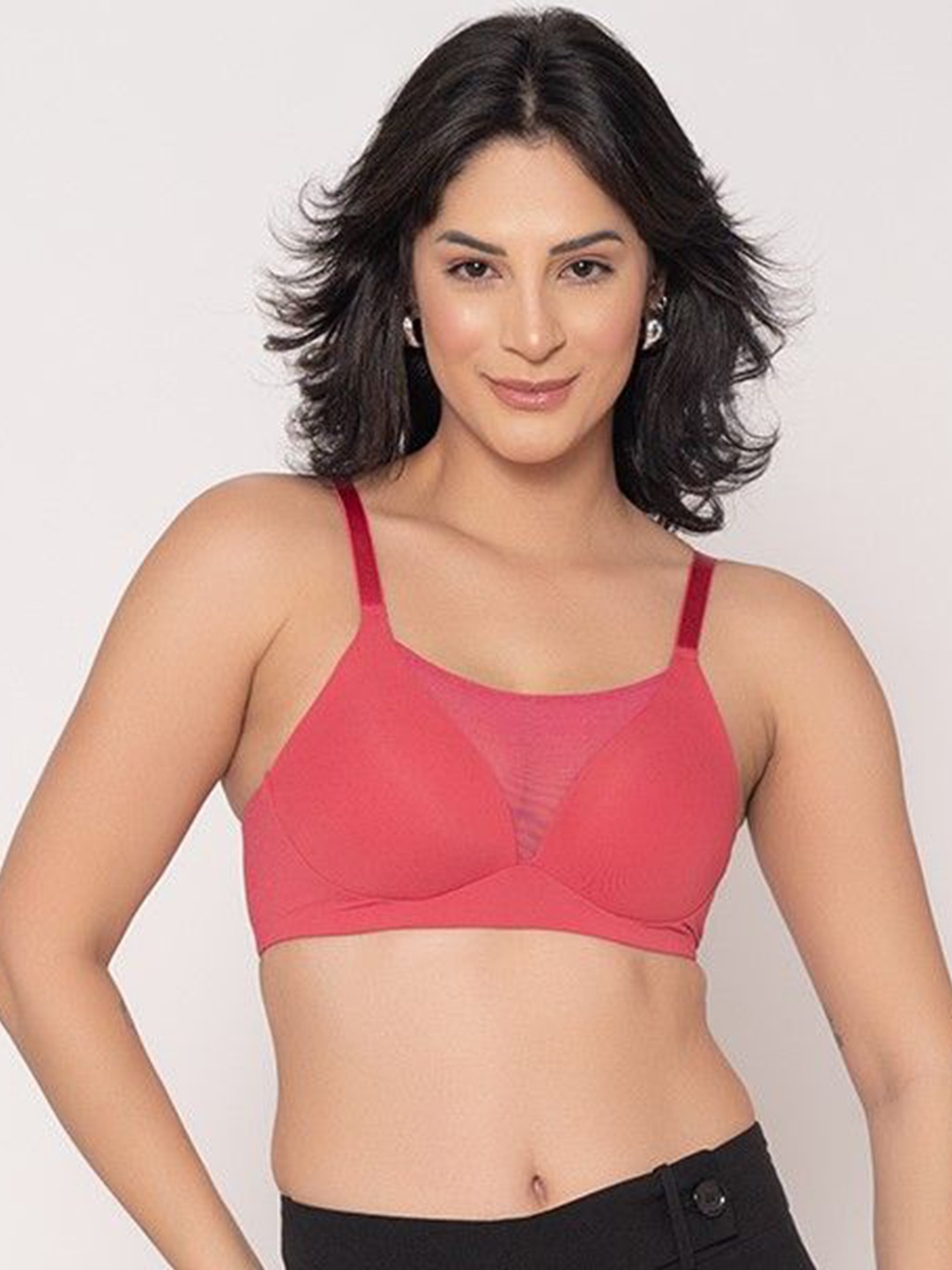 

Chelvet Bra Full Coverage Lightly Padded, Rose