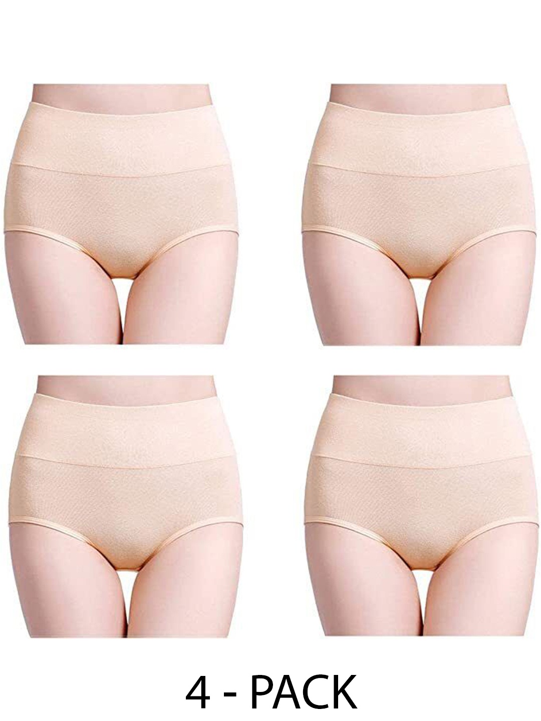 

Diving Deep Pack of 4 Hipster Briefs, Beige
