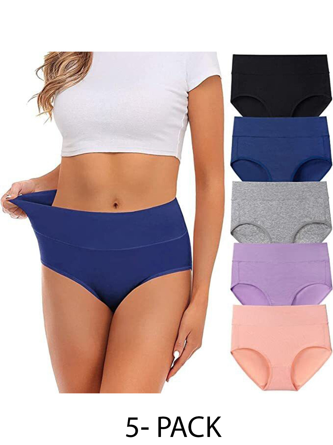 

Diving Deep Pack of 5 Hipster Briefs, Multi