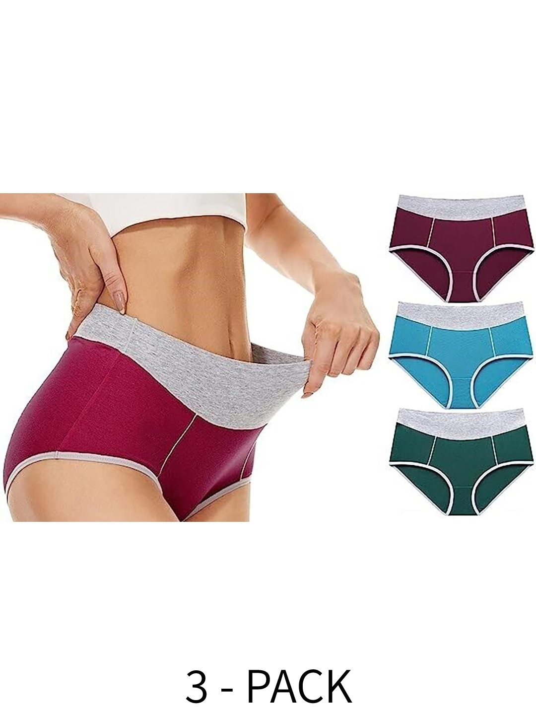 

Diving Deep Pack of 3 Hipster Briefs, Multi