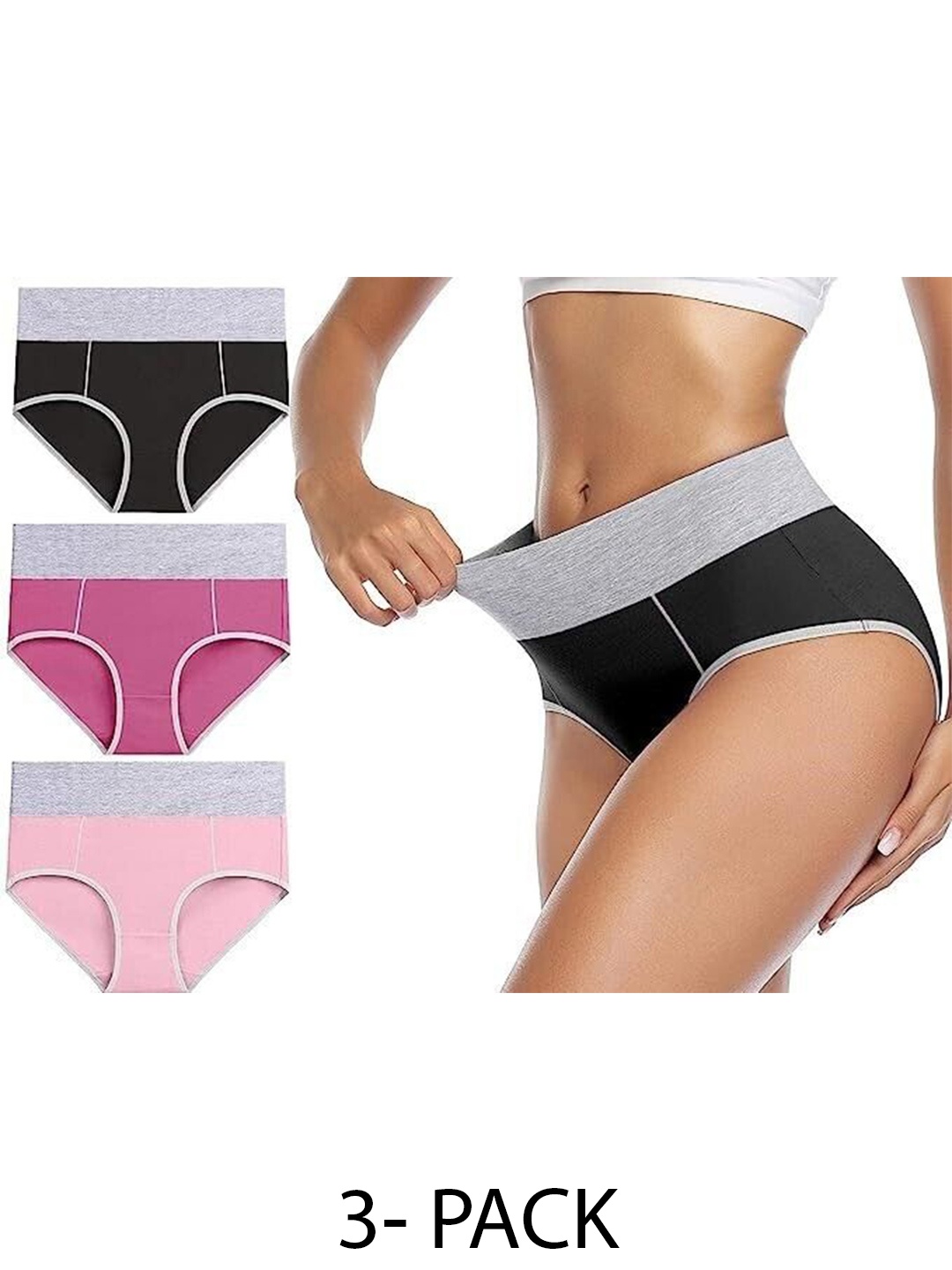 

Diving Deep Pack of 3 Hipster Briefs, Multi