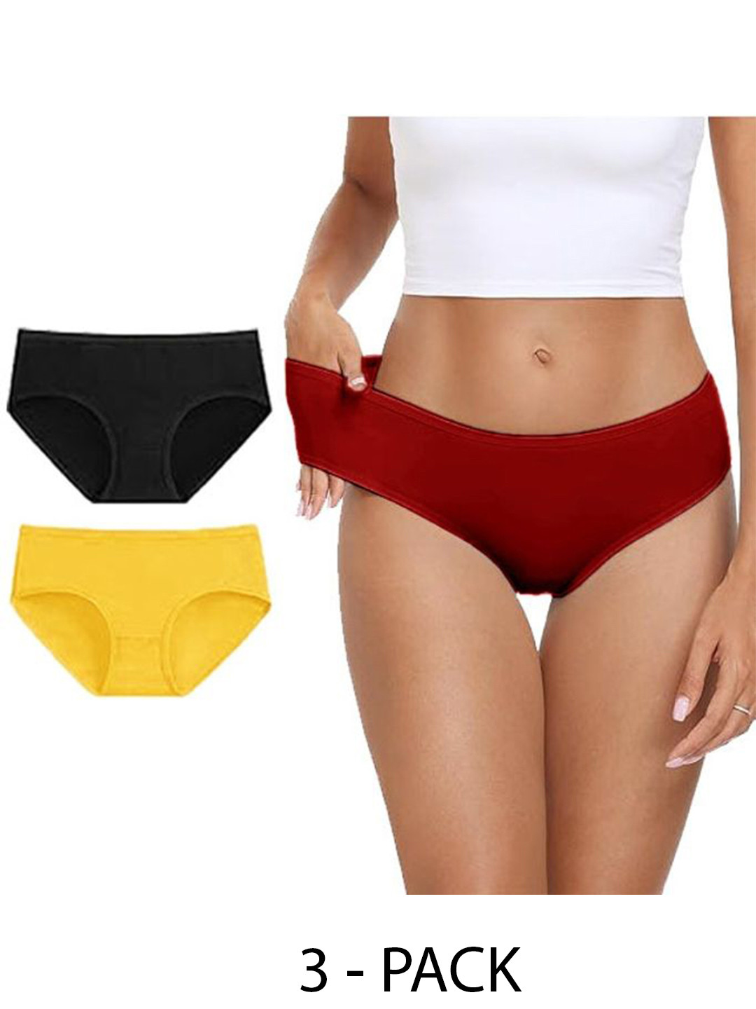 

Diving Deep Pack of 3 Hipster Briefs, Multi