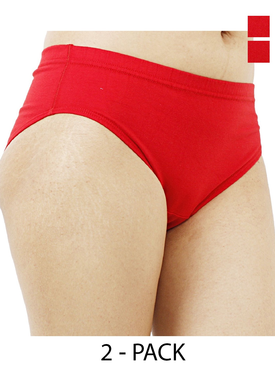 

Diving Deep Women Pack Of 2 Cotton Hipster Briefs, Assorted