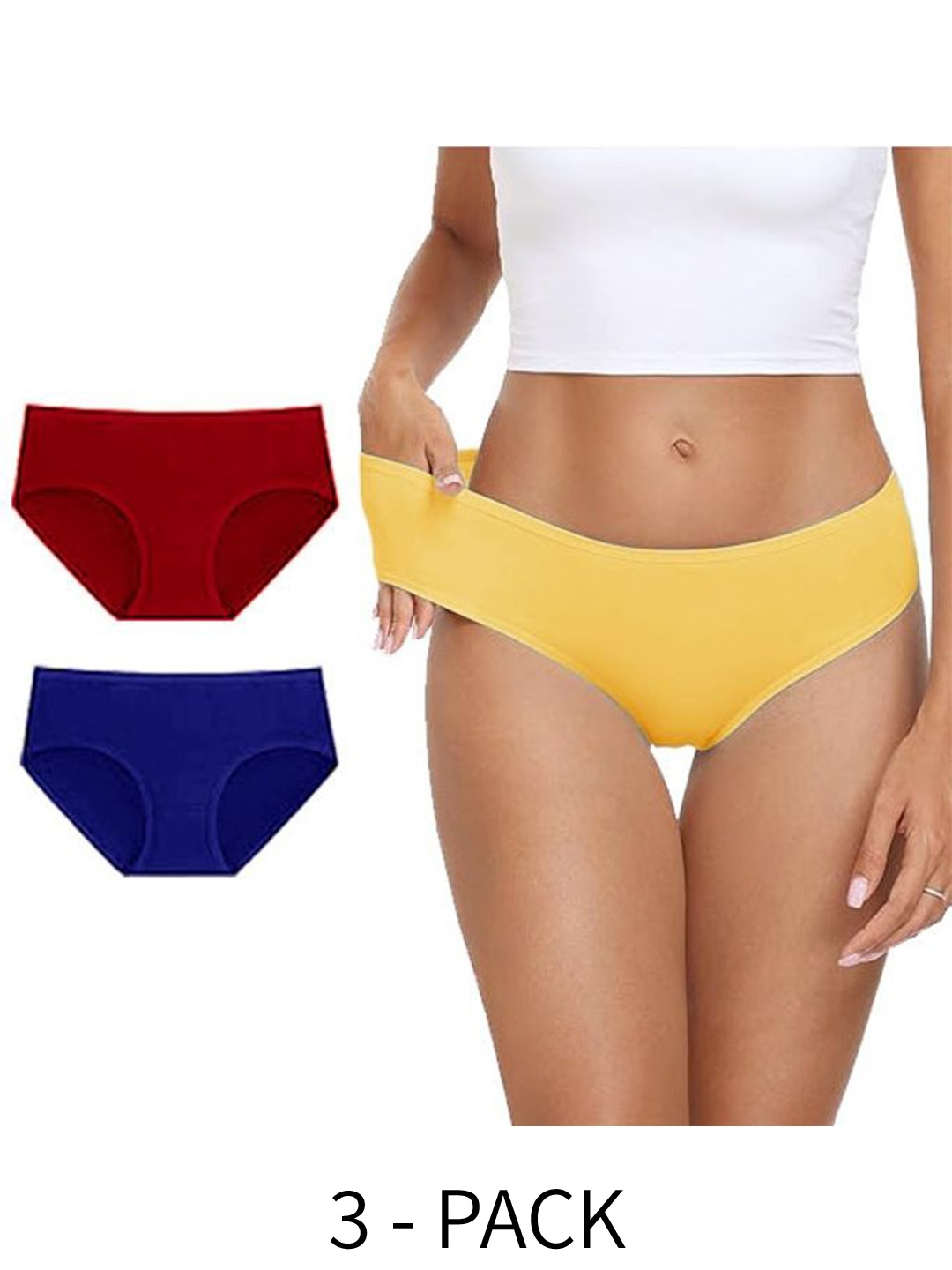 

Diving Deep Pack of 3 Hipster Briefs, Multi