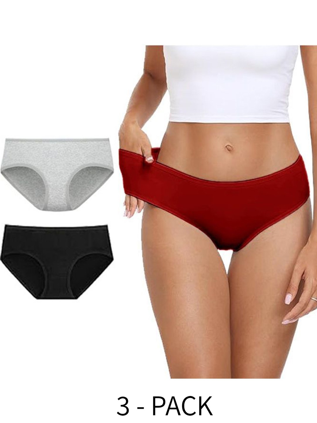 

Diving Deep Pack of 3 Hipster Briefs, Multi