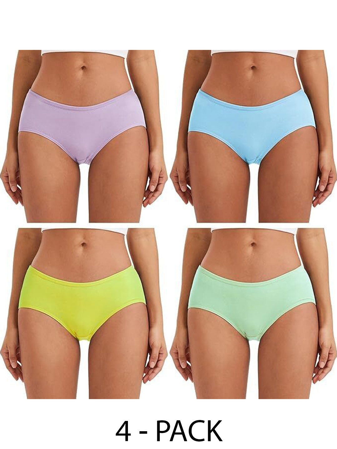 

Diving Deep Pack of 4 Hipster Briefs, Multi