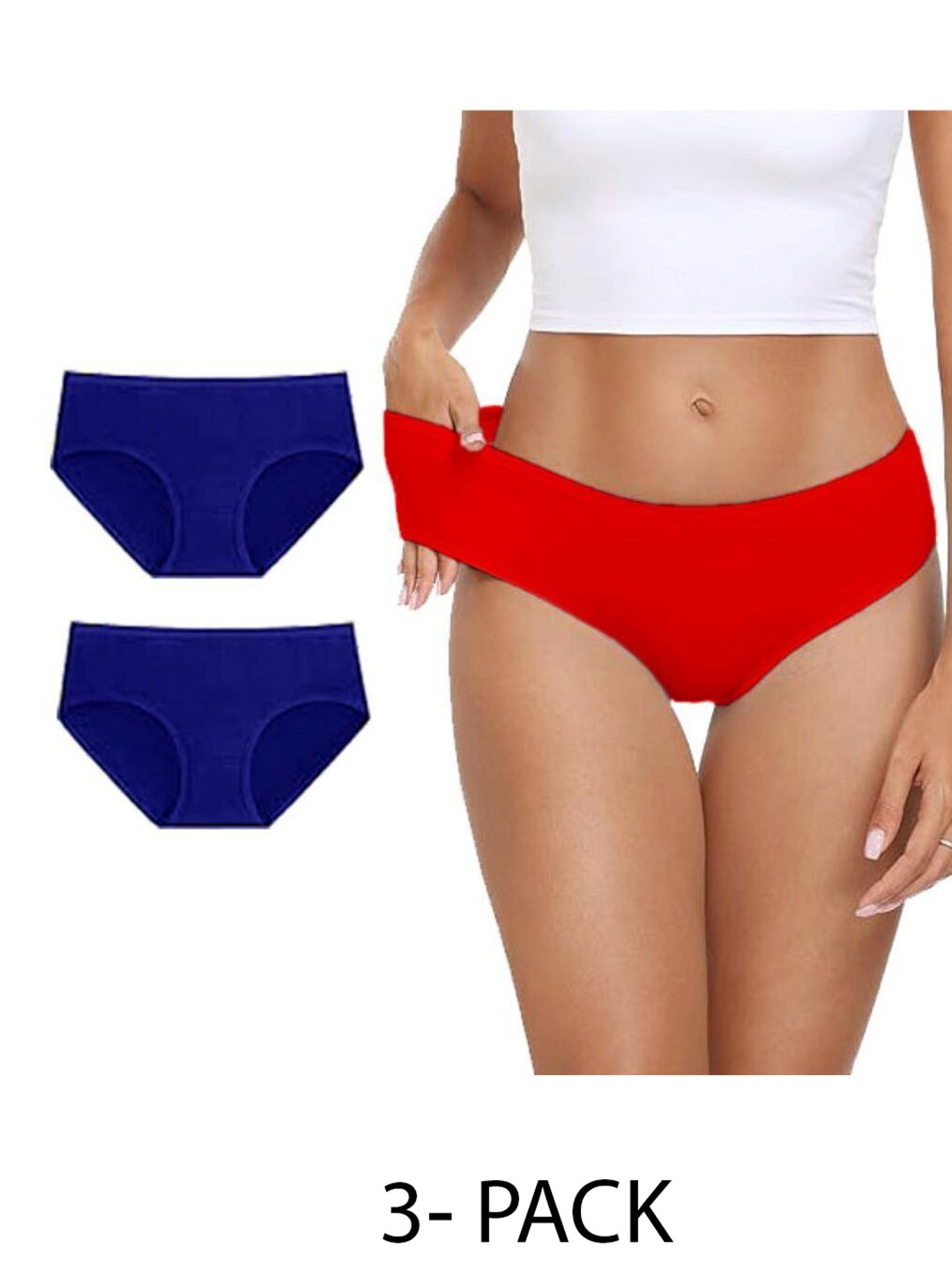 

Diving Deep Pack of 3 Hipster Briefs, Multi