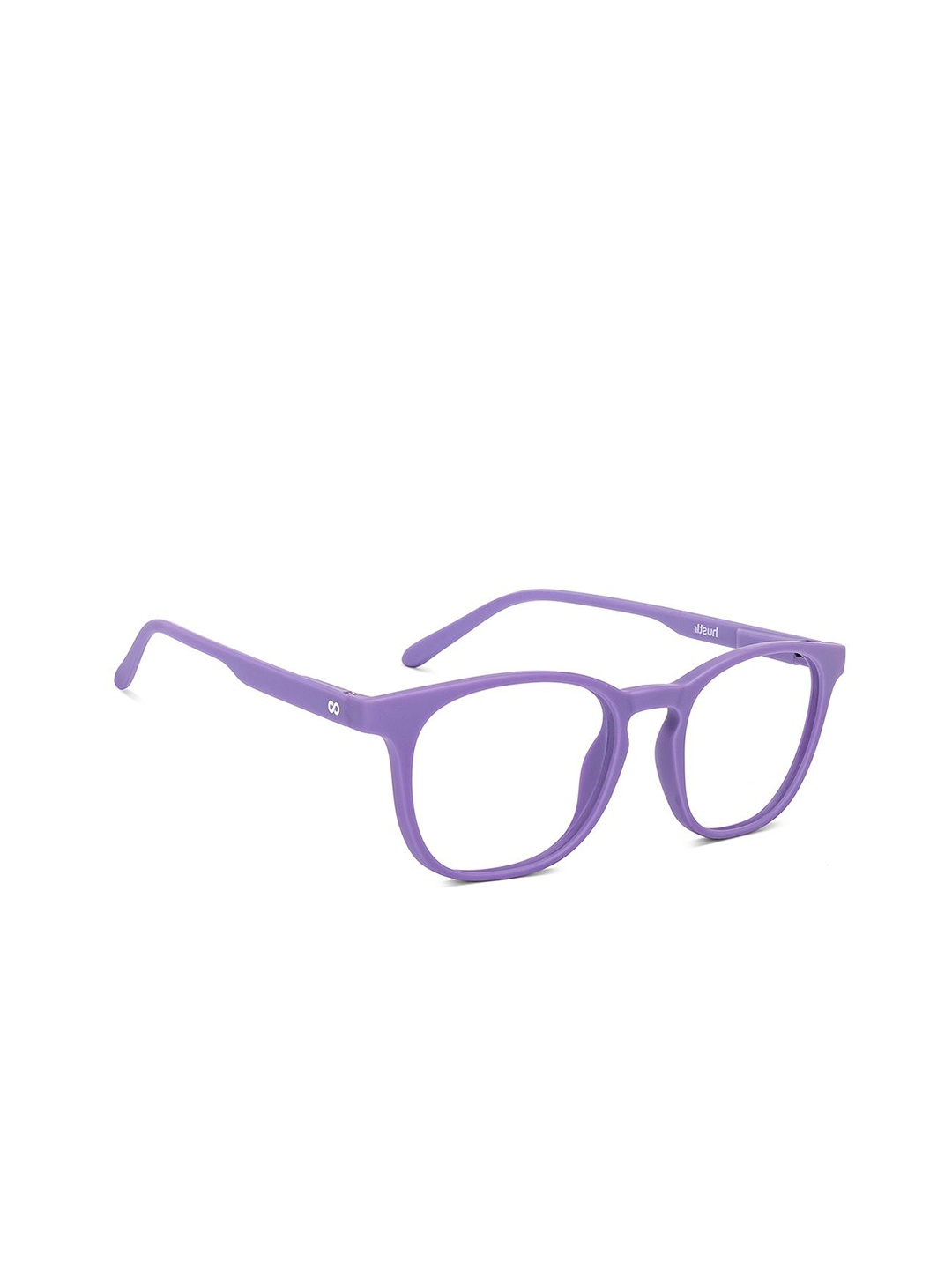

Lenskart HUSTLR Unisex Full Rim Wayfarer Frames, Purple