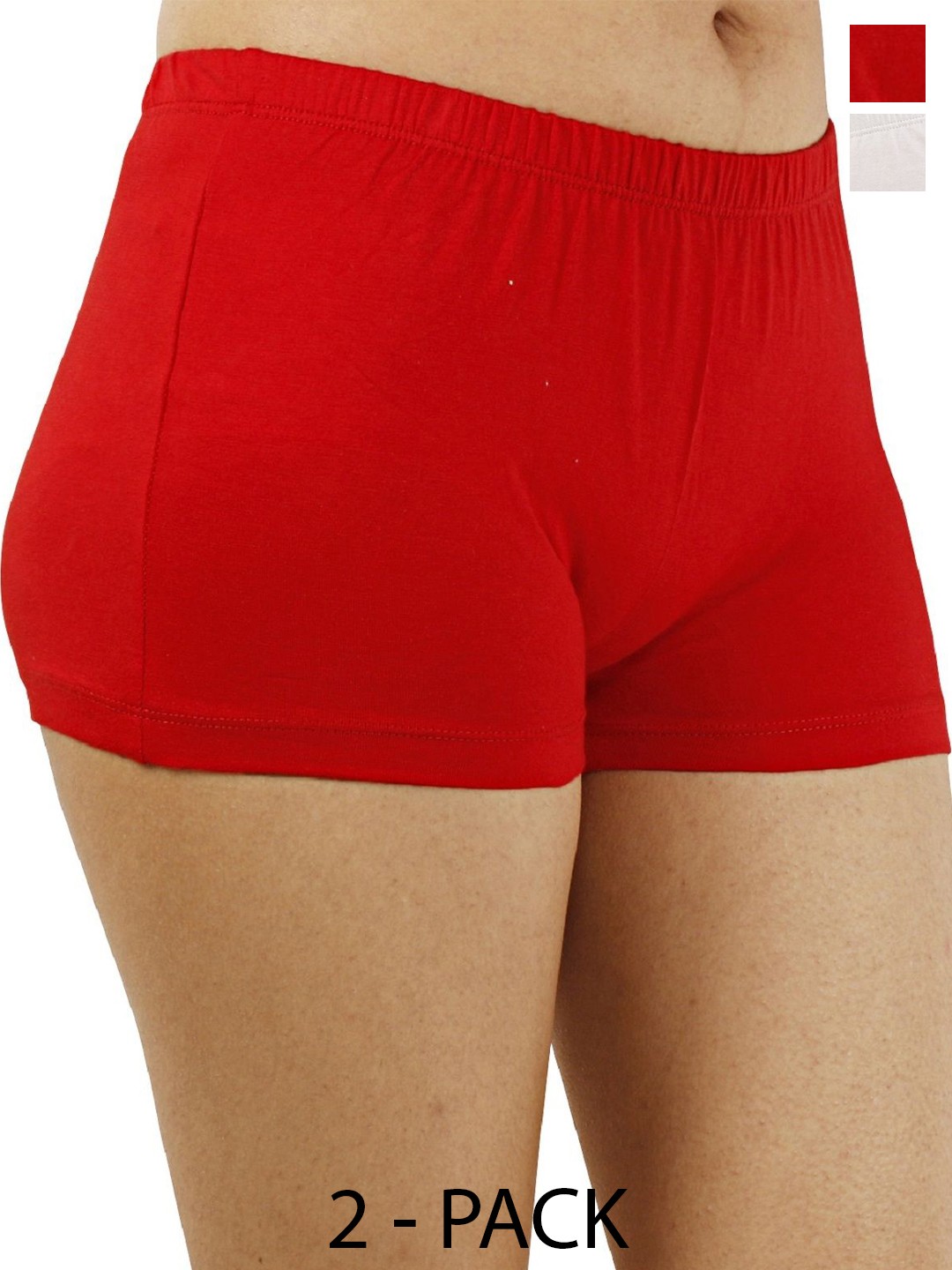 

Diving Deep Women Pack of 2 Boy Shorts Briefs, Assorted