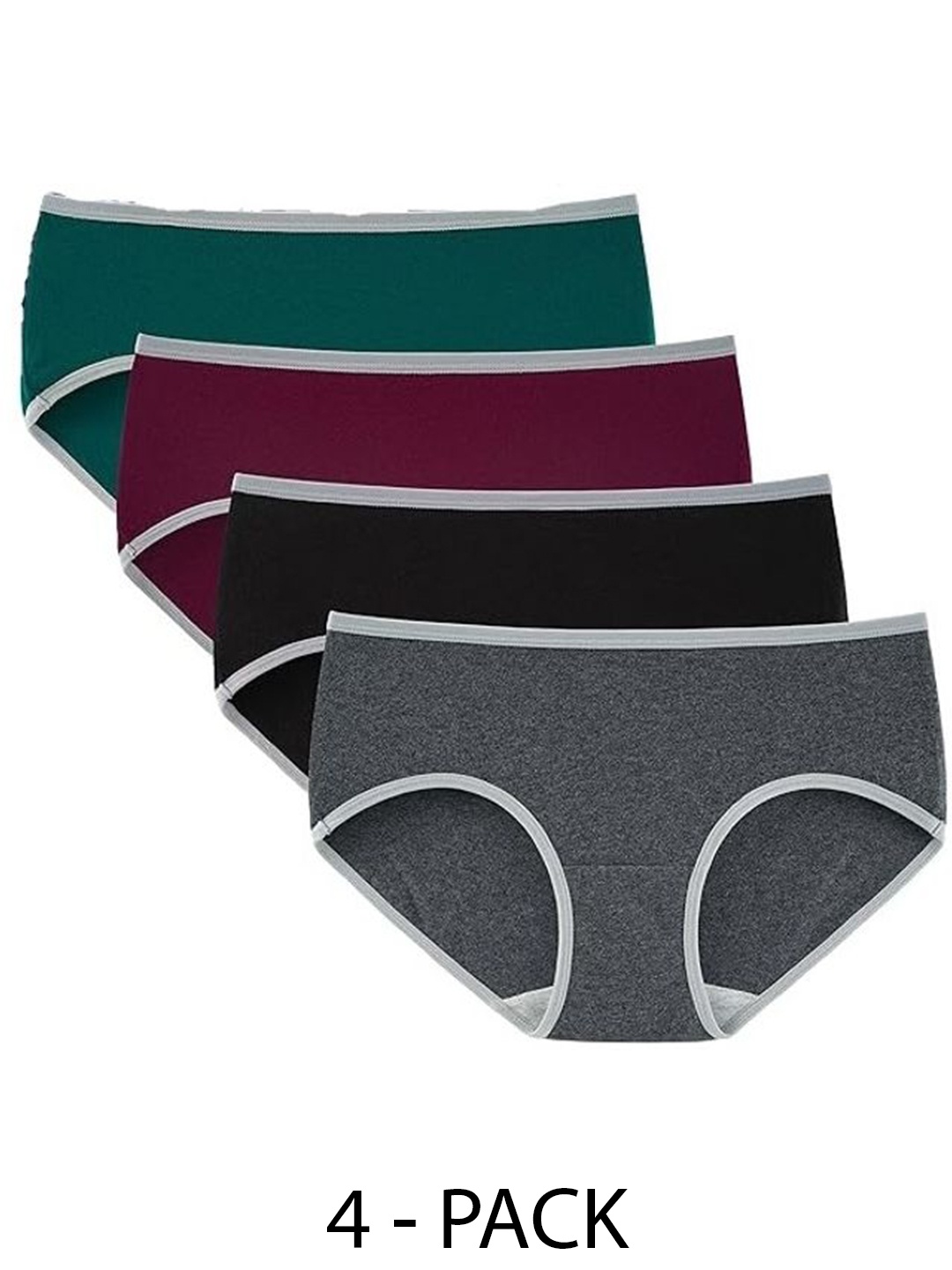 

Diving Deep Pack of 4 Hipster Briefs, Multi