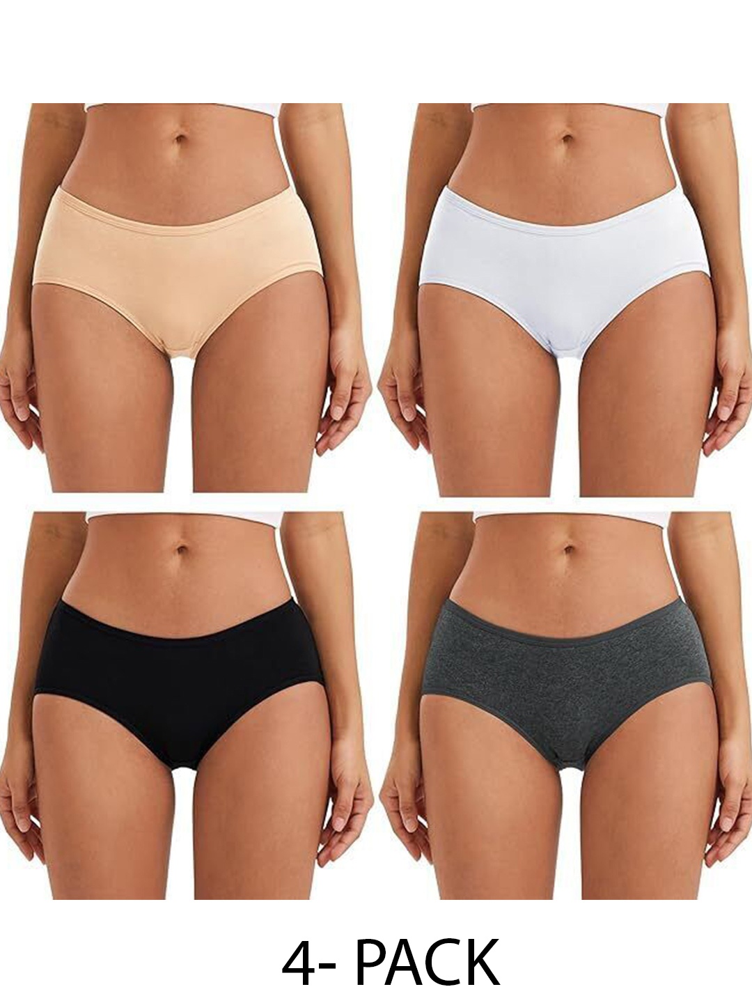 

Diving Deep Pack of 4 Hipster Briefs, Multi