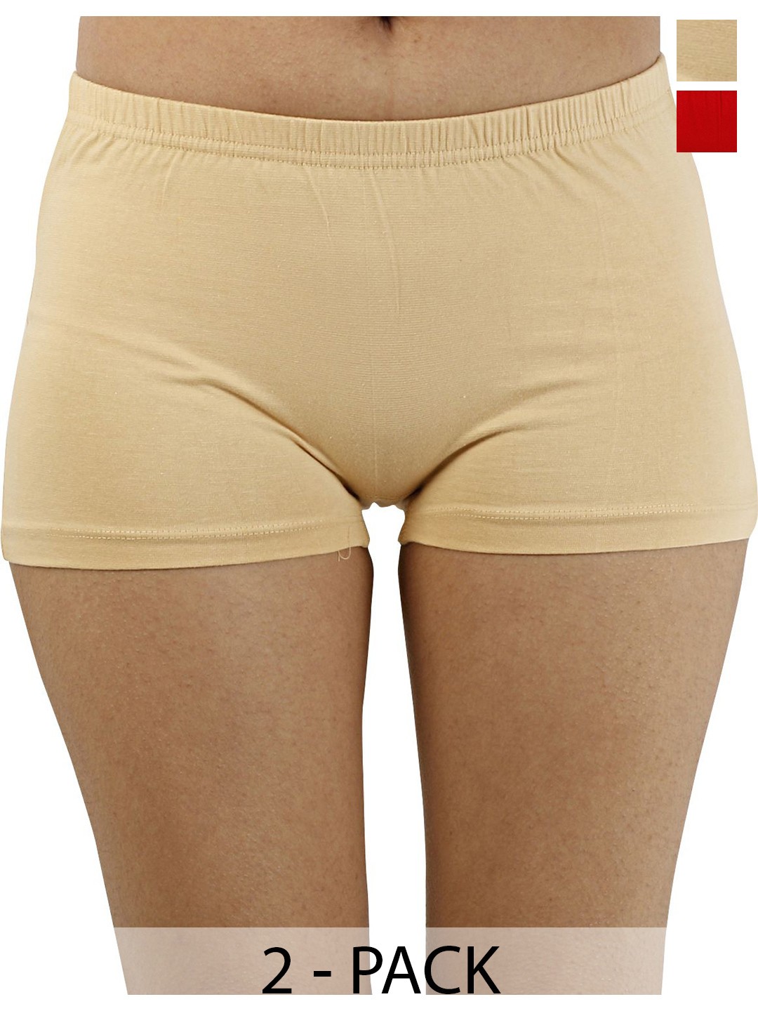 

Diving Deep Pack of 2 Boy Shorts Briefs, Red