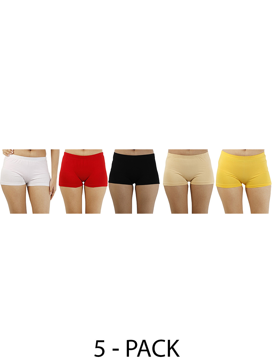 

Diving Deep Pack of 5 Boy Shorts Briefs, Multi