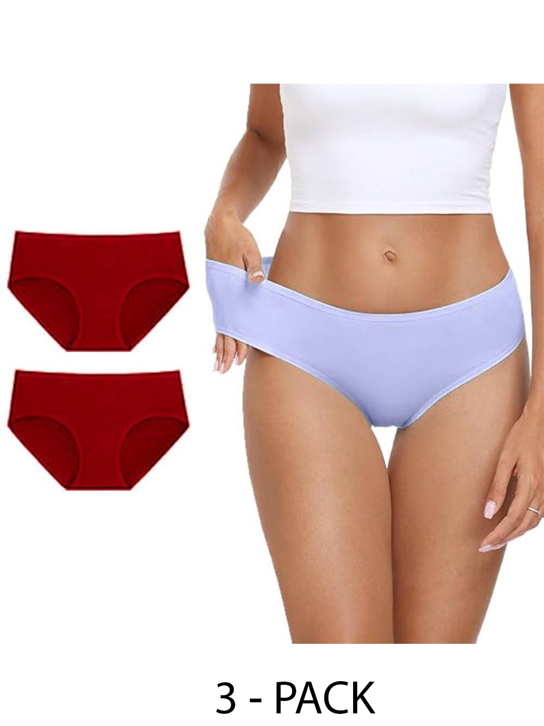 

Diving Deep Pack of 3 Hipster Briefs, Multi