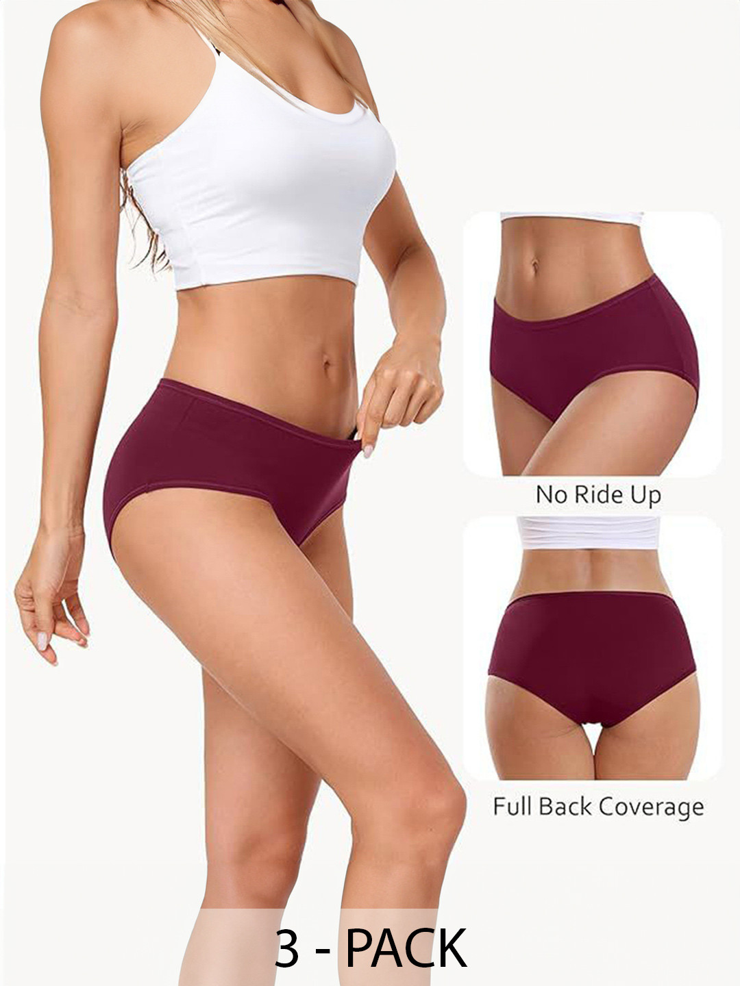 

Diving Deep Pack of 3 Hipster Briefs, Multi