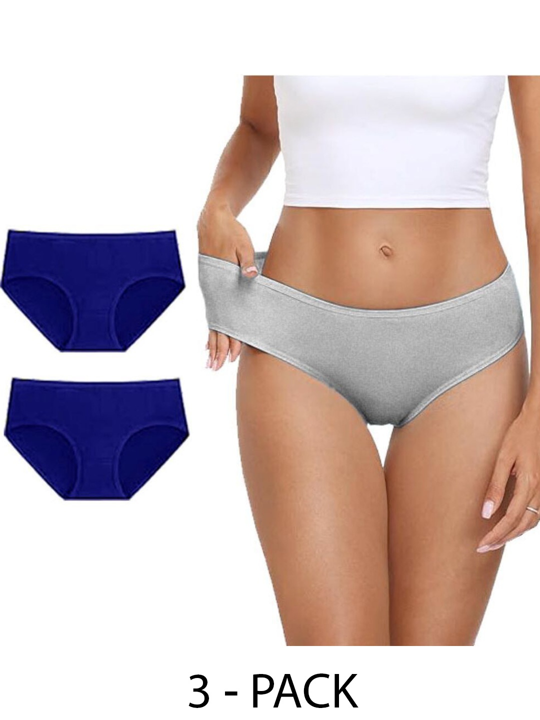 

Diving Deep Pack of 3 Hipster Briefs, Multi