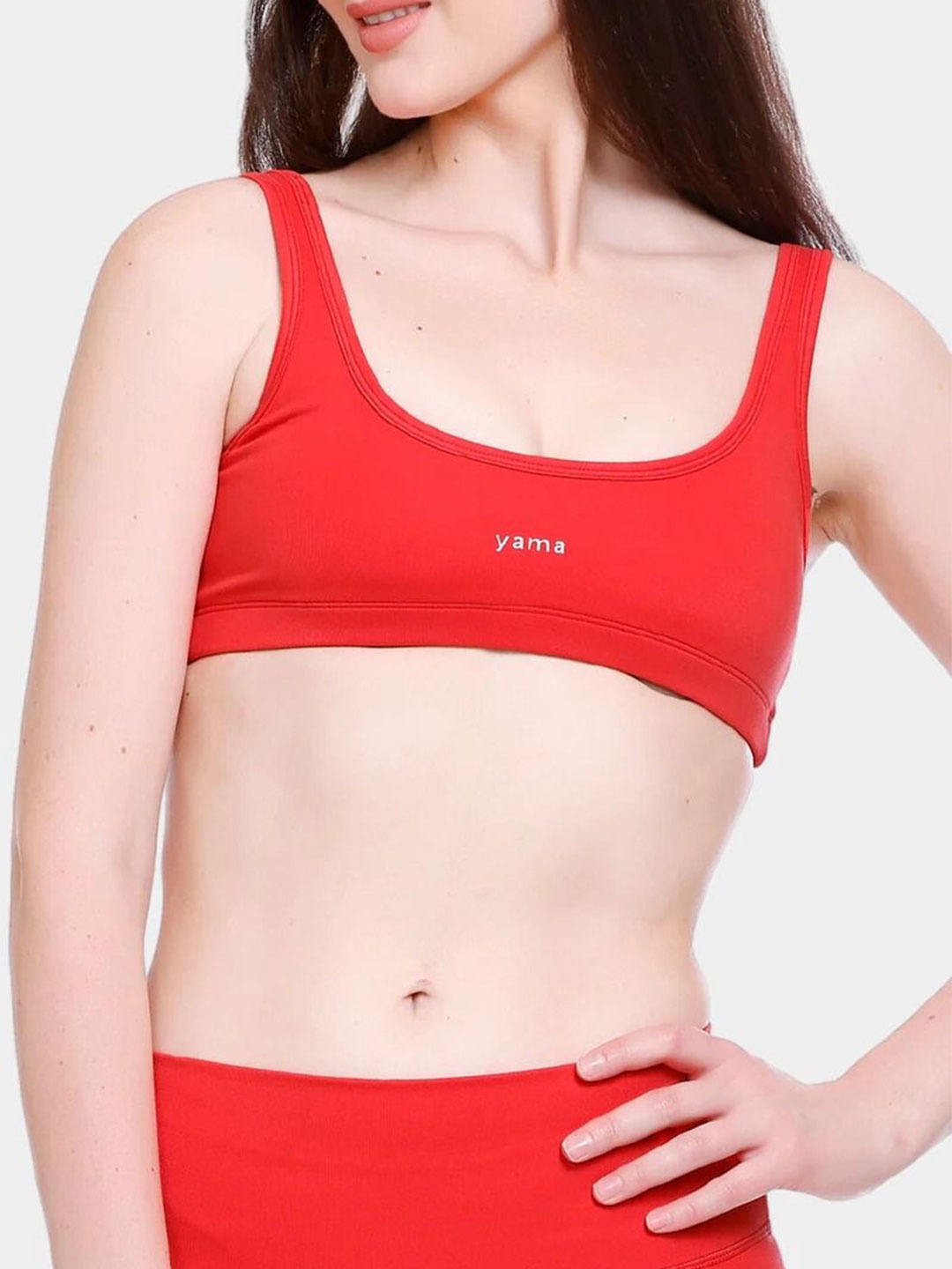 

YAMAYOGA Bra Full Coverage, Coral
