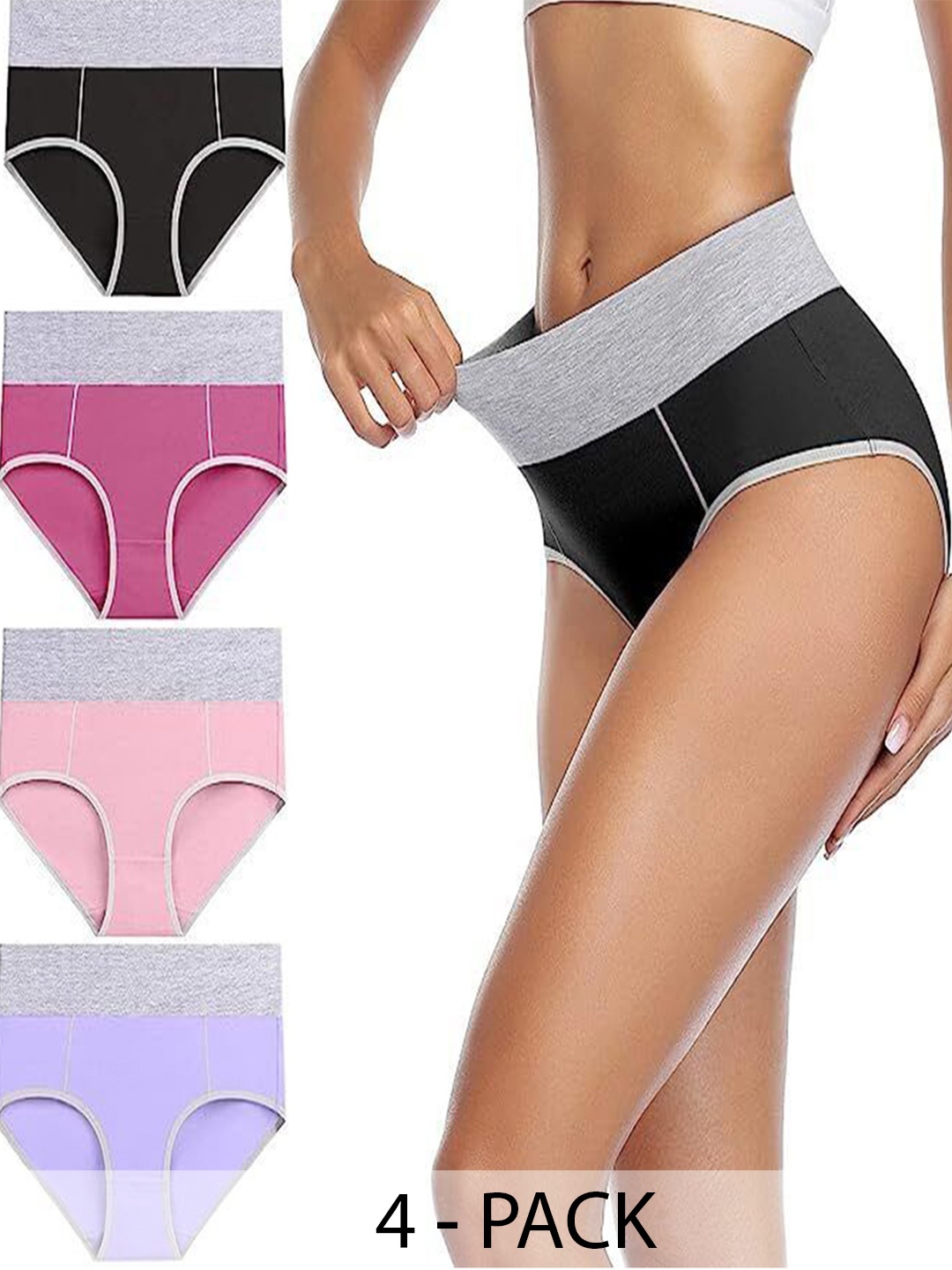 

Diving Deep Pack of 4 Hipster Briefs, Multi