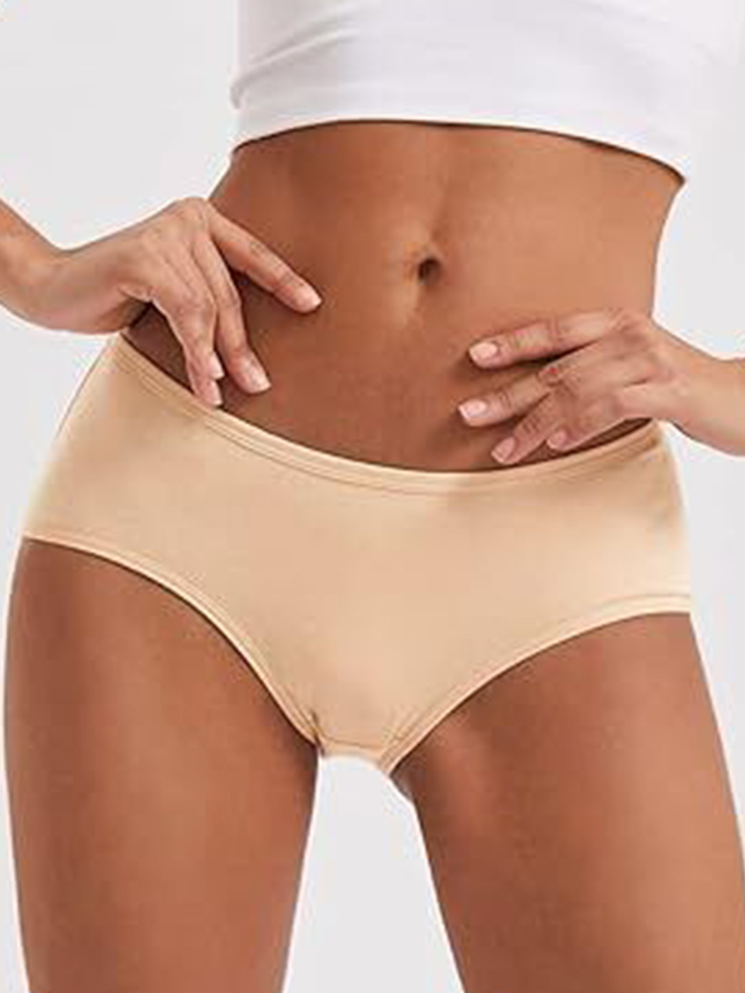 

Diving Deep Women Pack Of 4 Cotton Hipster Briefs, Assorted