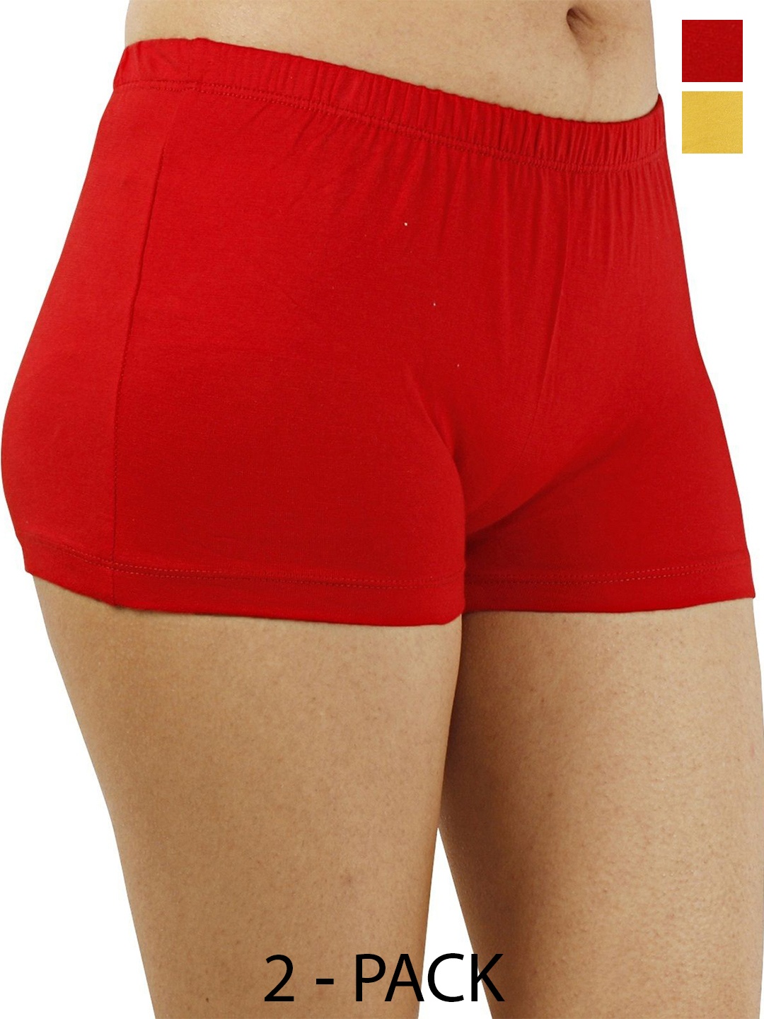

Diving Deep Pack of 2 Boy Shorts Briefs, Red