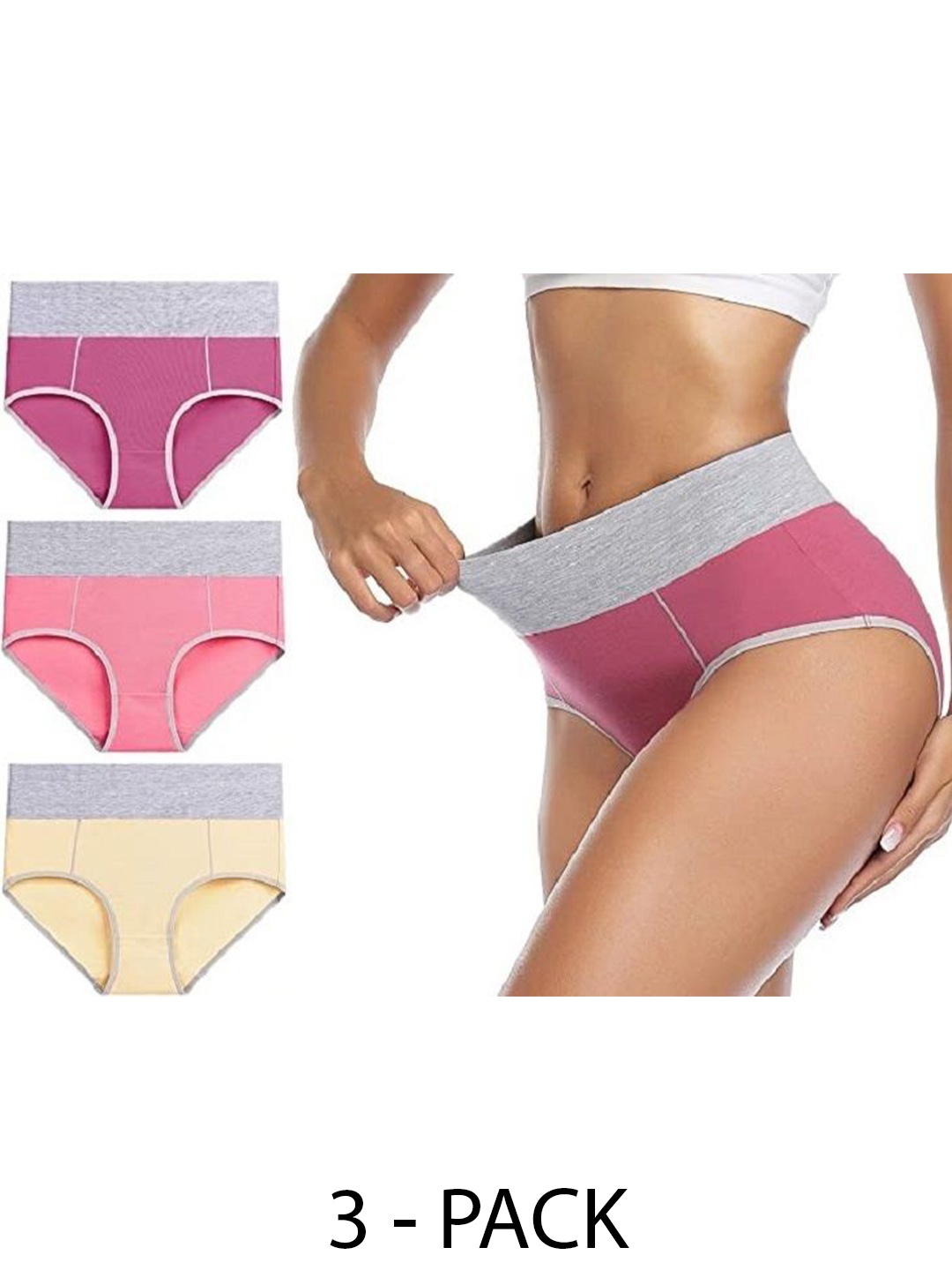 

Diving Deep Pack of 3 Hipster Briefs, Multi
