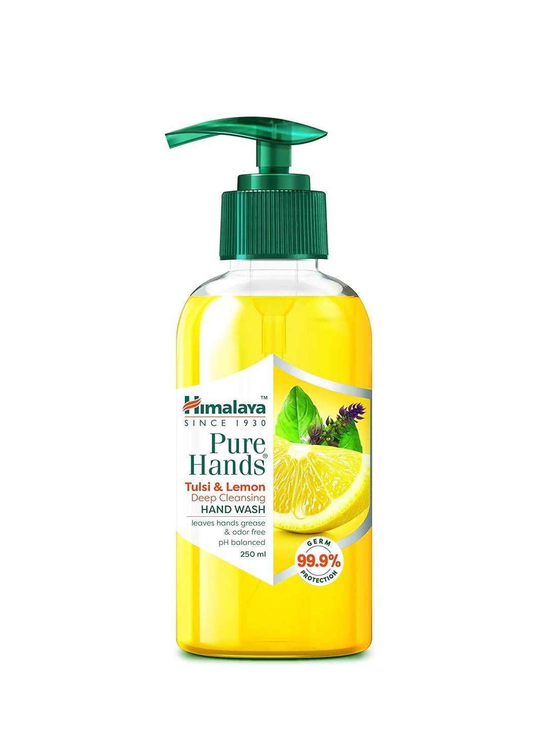 

Himalaya Pure Hands Tulsi & Lemon Deep Cleansing Hand Wash - 250ml, Yellow