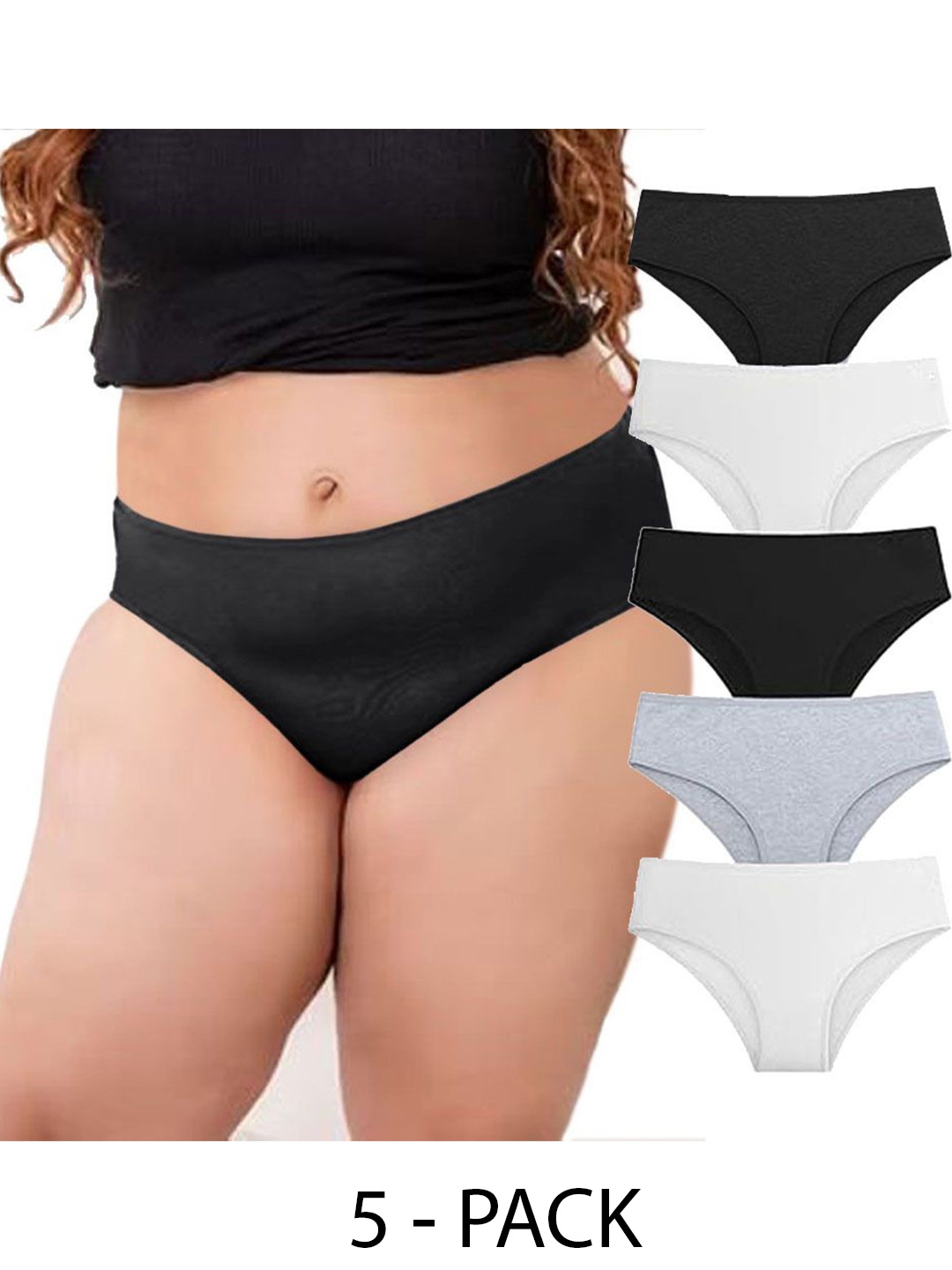 

Diving Deep Pack of 5 Hipster Briefs, Multi