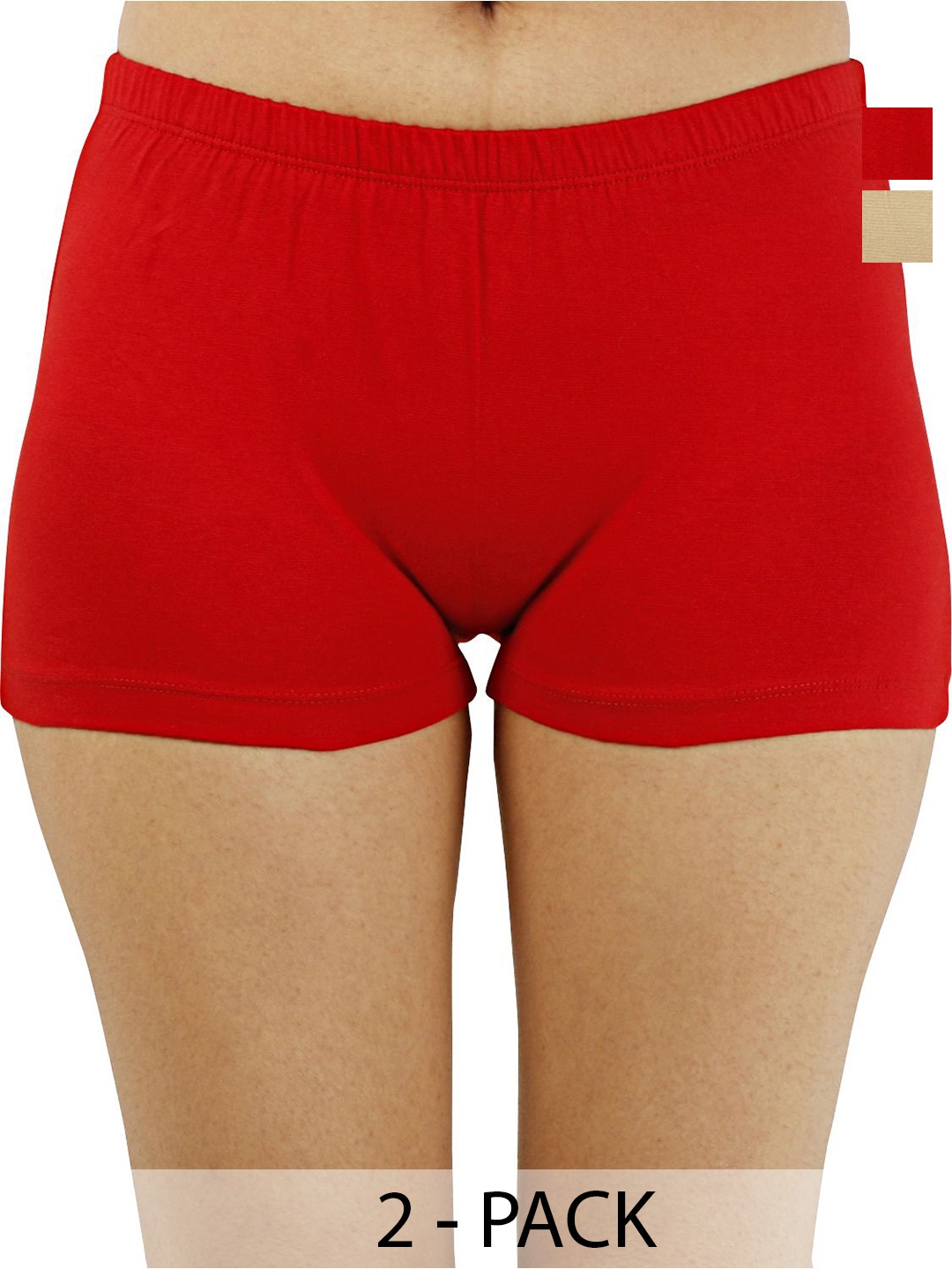 

Diving Deep Women Pack of 2 Shorts Briefs, Assorted